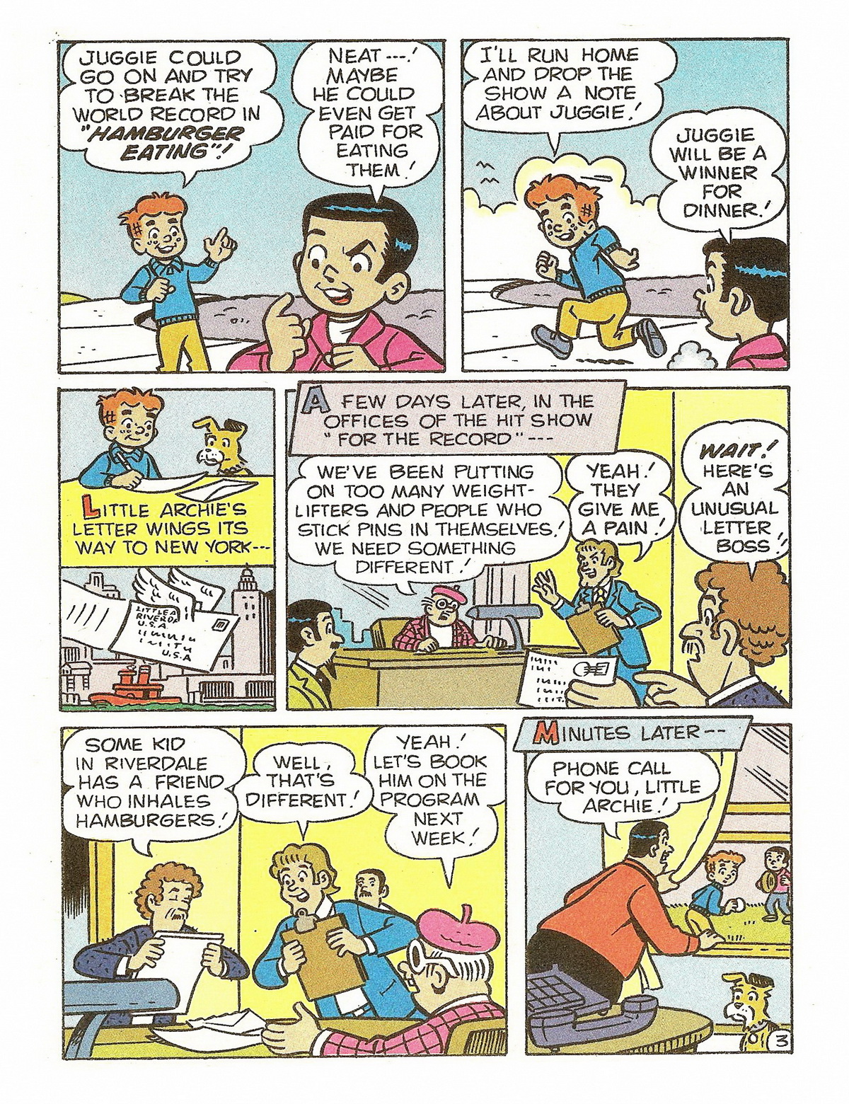 Read online Jughead's Double Digest Magazine comic -  Issue #59 - 72