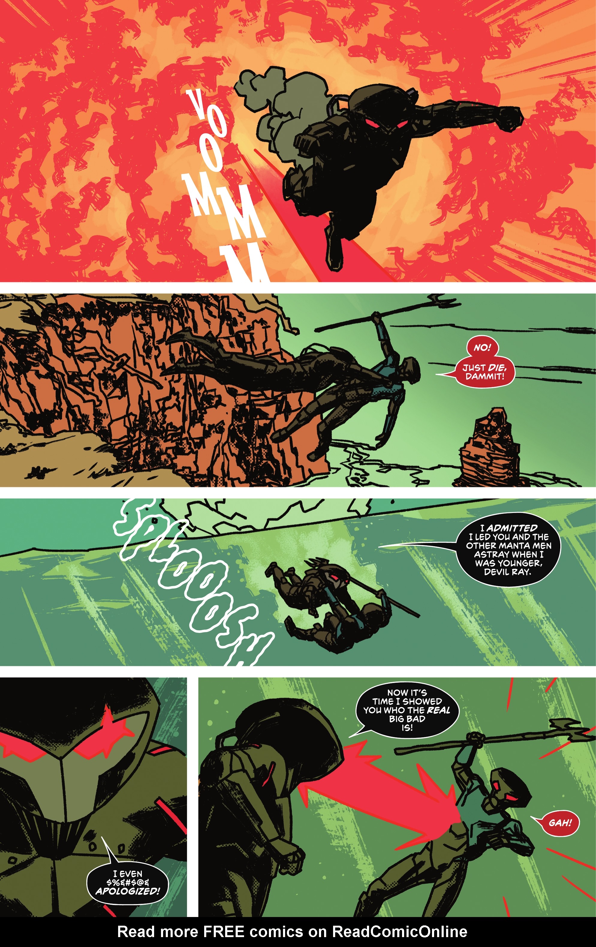 Read online Black Manta comic -  Issue #6 - 18