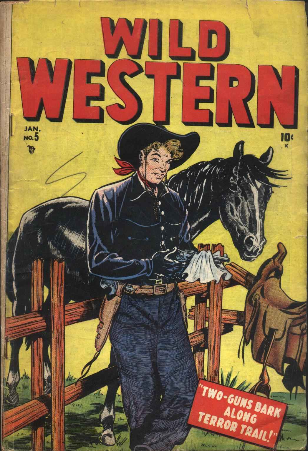 Read online Wild Western comic -  Issue #5 - 1