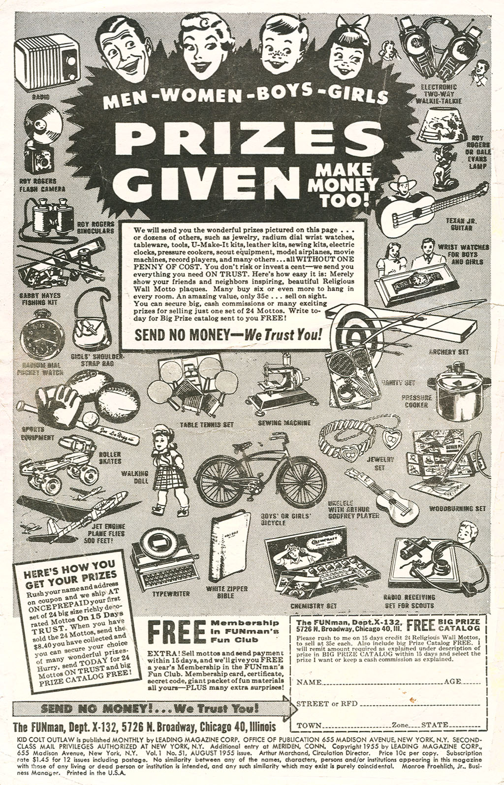 Read online Kid Colt Outlaw comic -  Issue #51 - 2