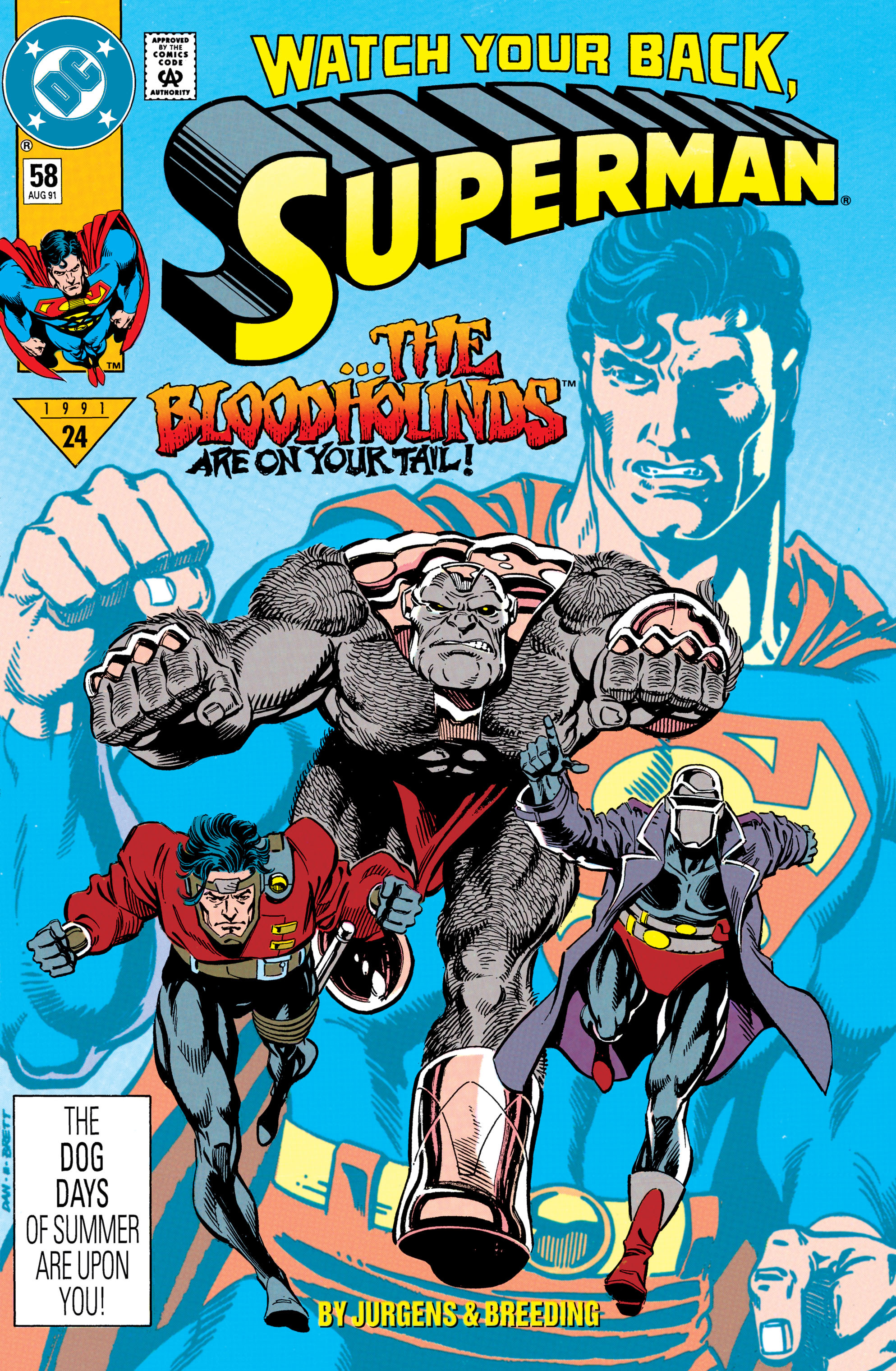 Read online Superman (1987) comic -  Issue #58 - 1
