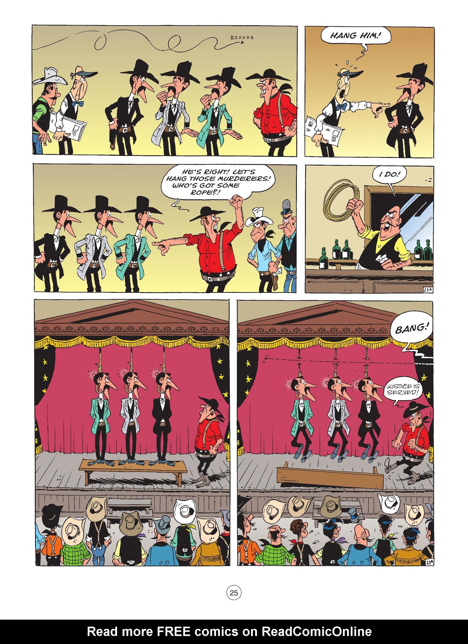 Read online A Lucky Luke Adventure comic -  Issue #70 - 27