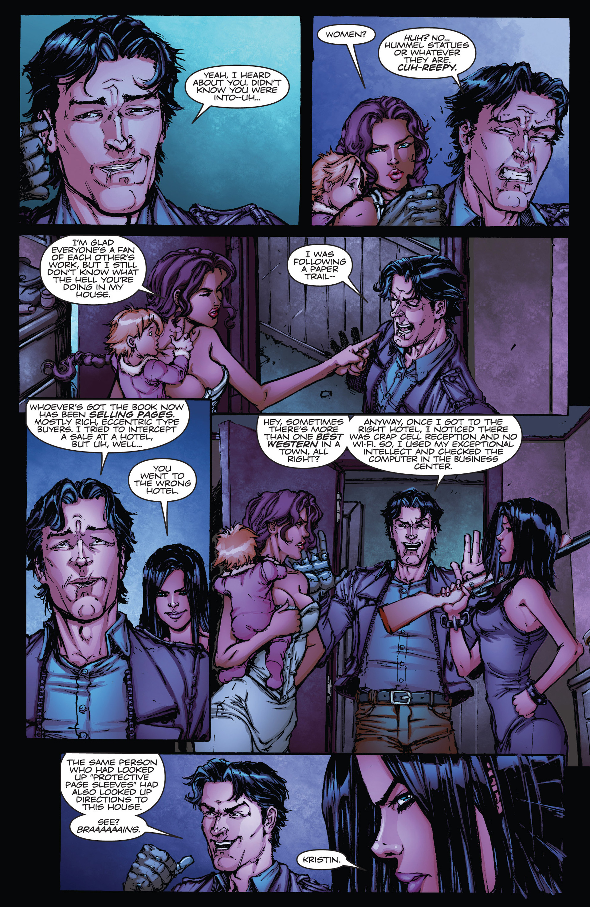 Read online Army of Darkness vs. Hack/Slash comic -  Issue #1 - 17