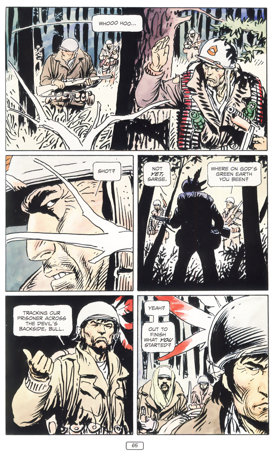Read online Sgt. Rock: Between Hell & A Hard Place comic -  Issue # TPB - 71