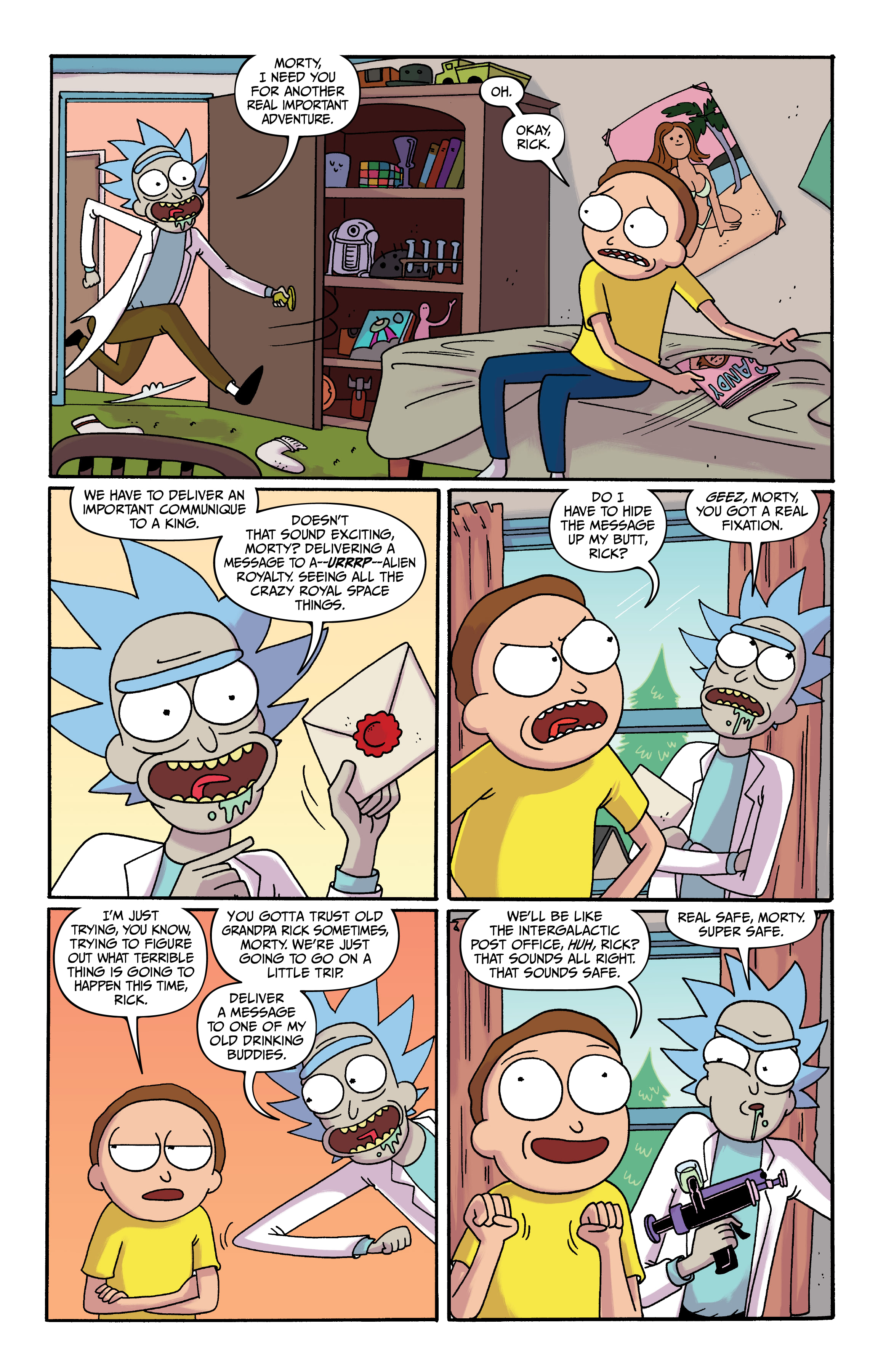Read online Rick and Morty comic -  Issue # (2015) _Deluxe Edition 2 (Part 2) - 82