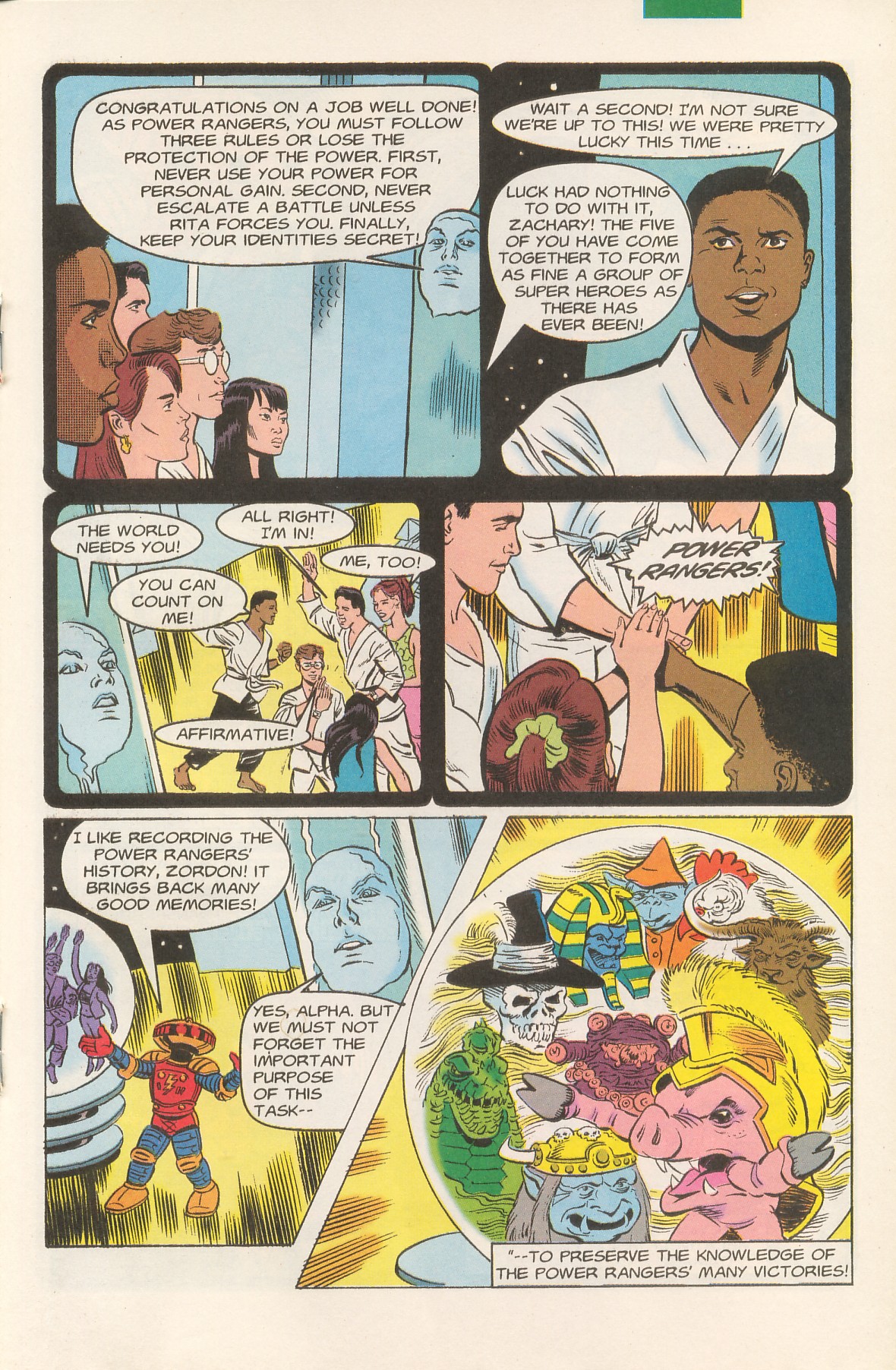 Read online Mighty Morphin Power Rangers Saga comic -  Issue #1 - 19