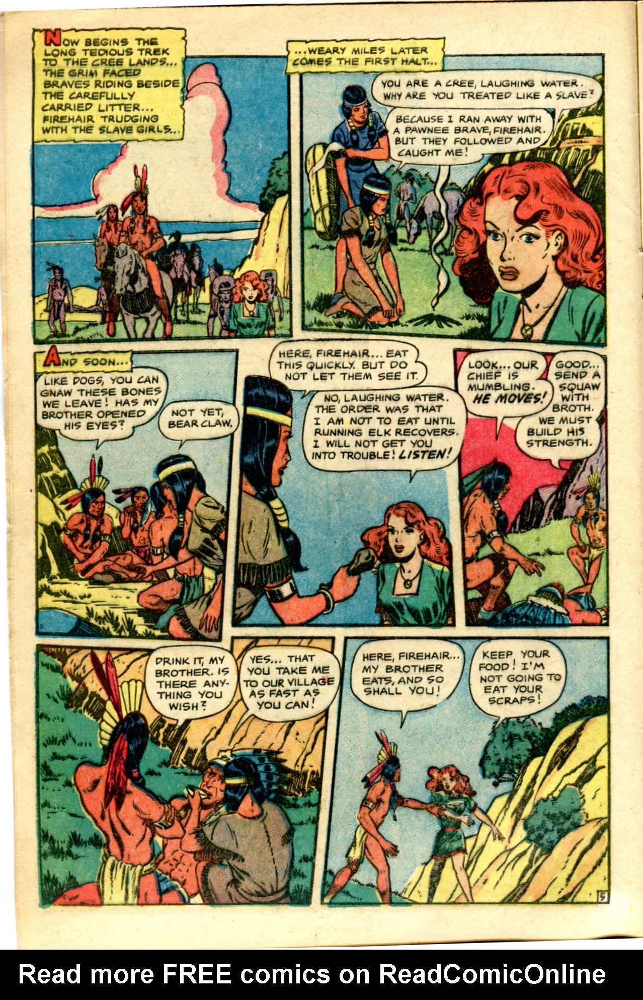 Read online Firehair (1951) comic -  Issue #10 - 8