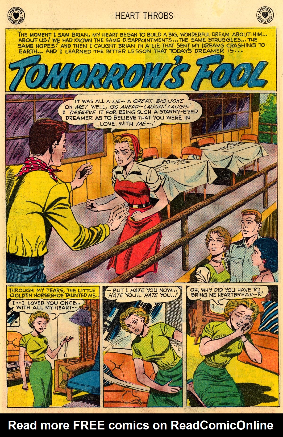Read online Heart Throbs comic -  Issue #50 - 10