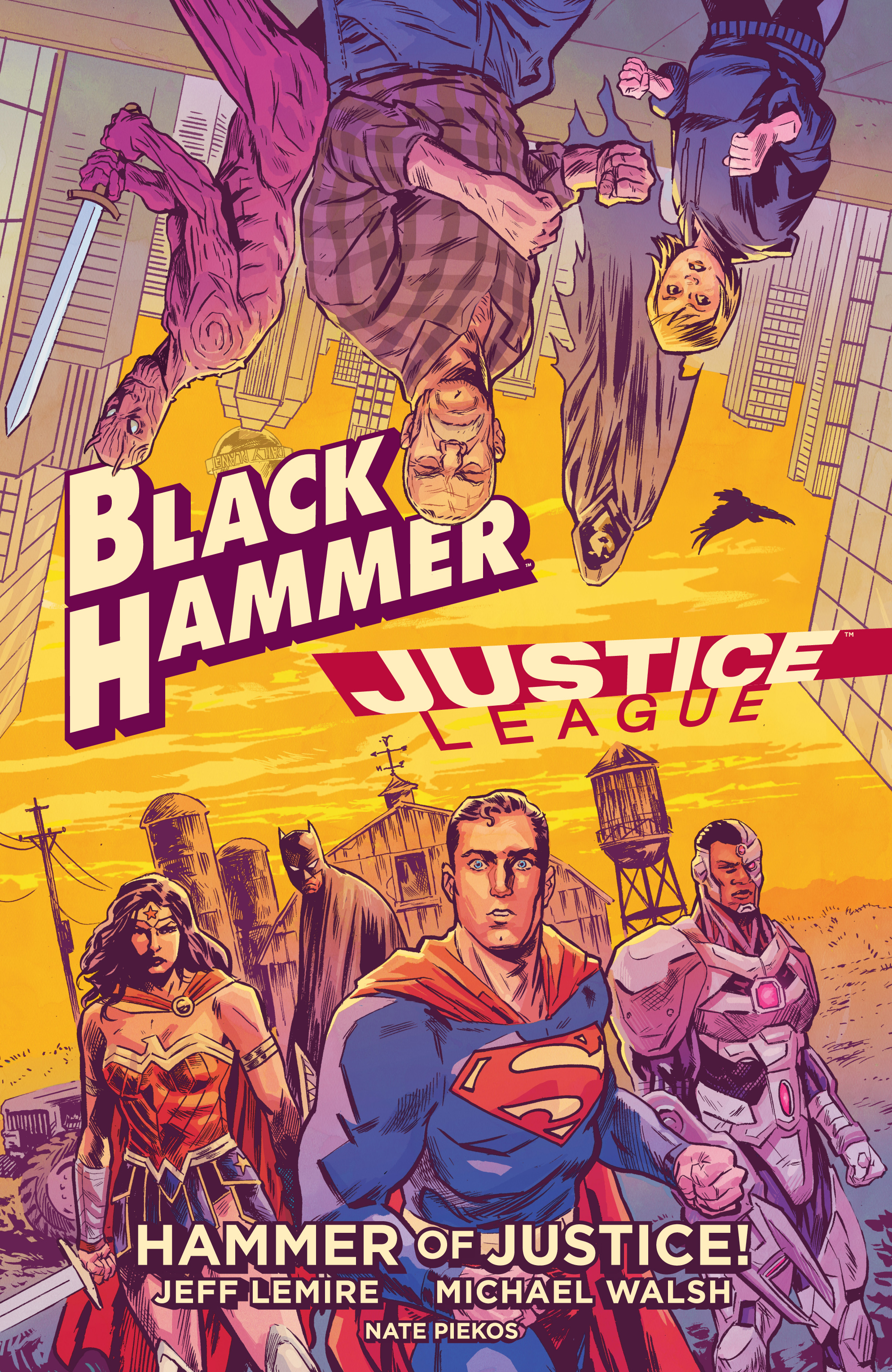 Read online Black Hammer/Justice League: Hammer of Justice! comic -  Issue # _TPB (Part 1) - 1
