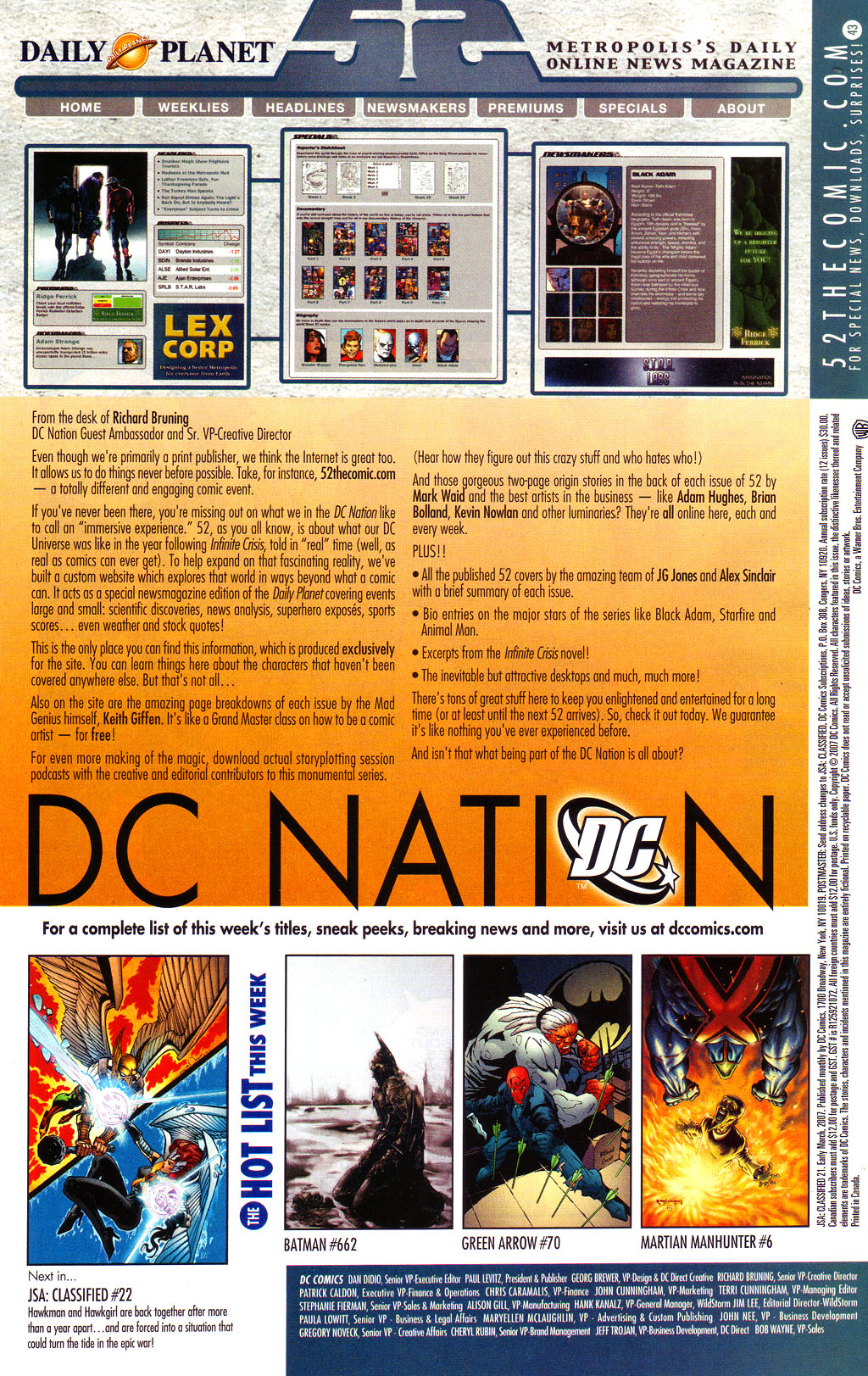 Read online JSA: Classified comic -  Issue #21 - 24