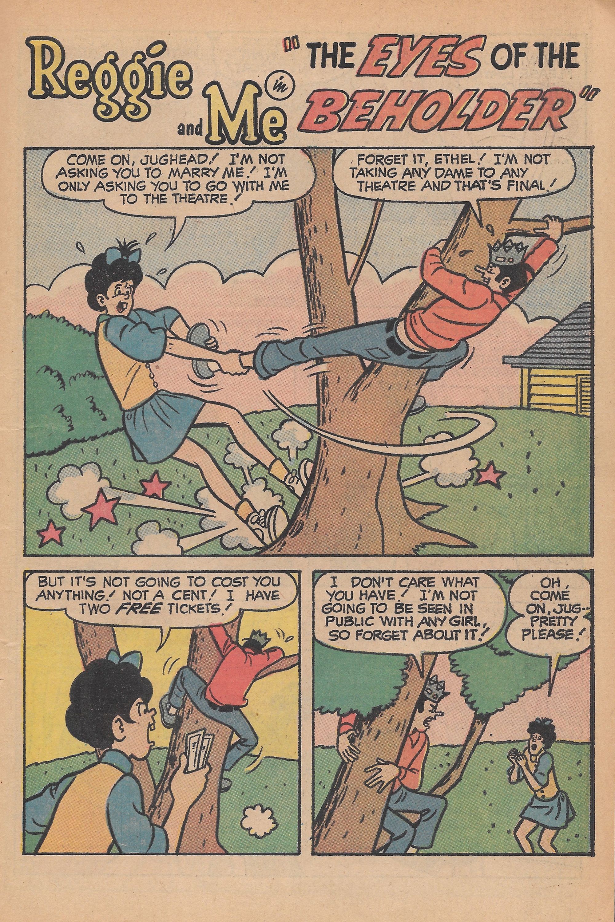 Read online Reggie and Me (1966) comic -  Issue #50 - 21