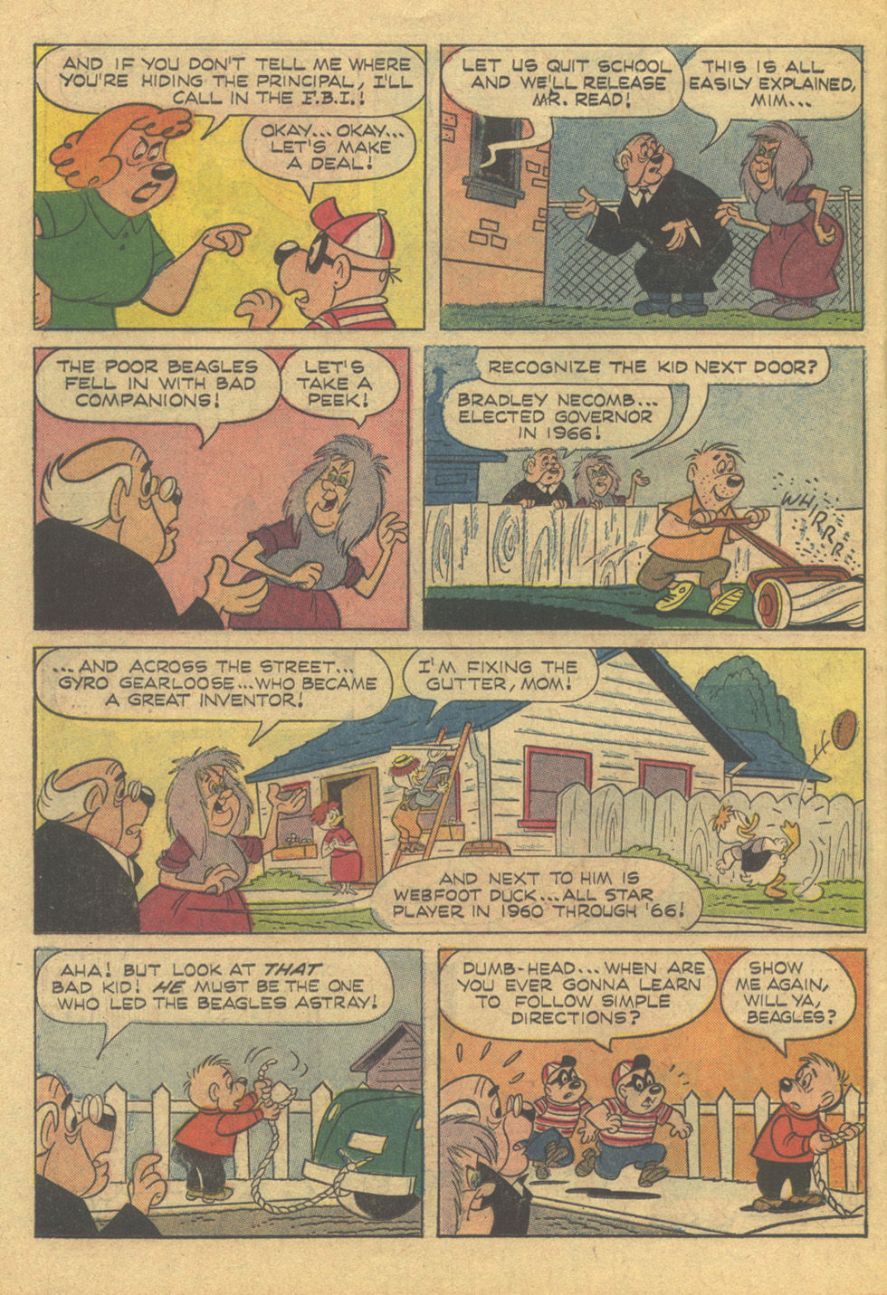 Read online Walt Disney THE BEAGLE BOYS comic -  Issue #8 - 22