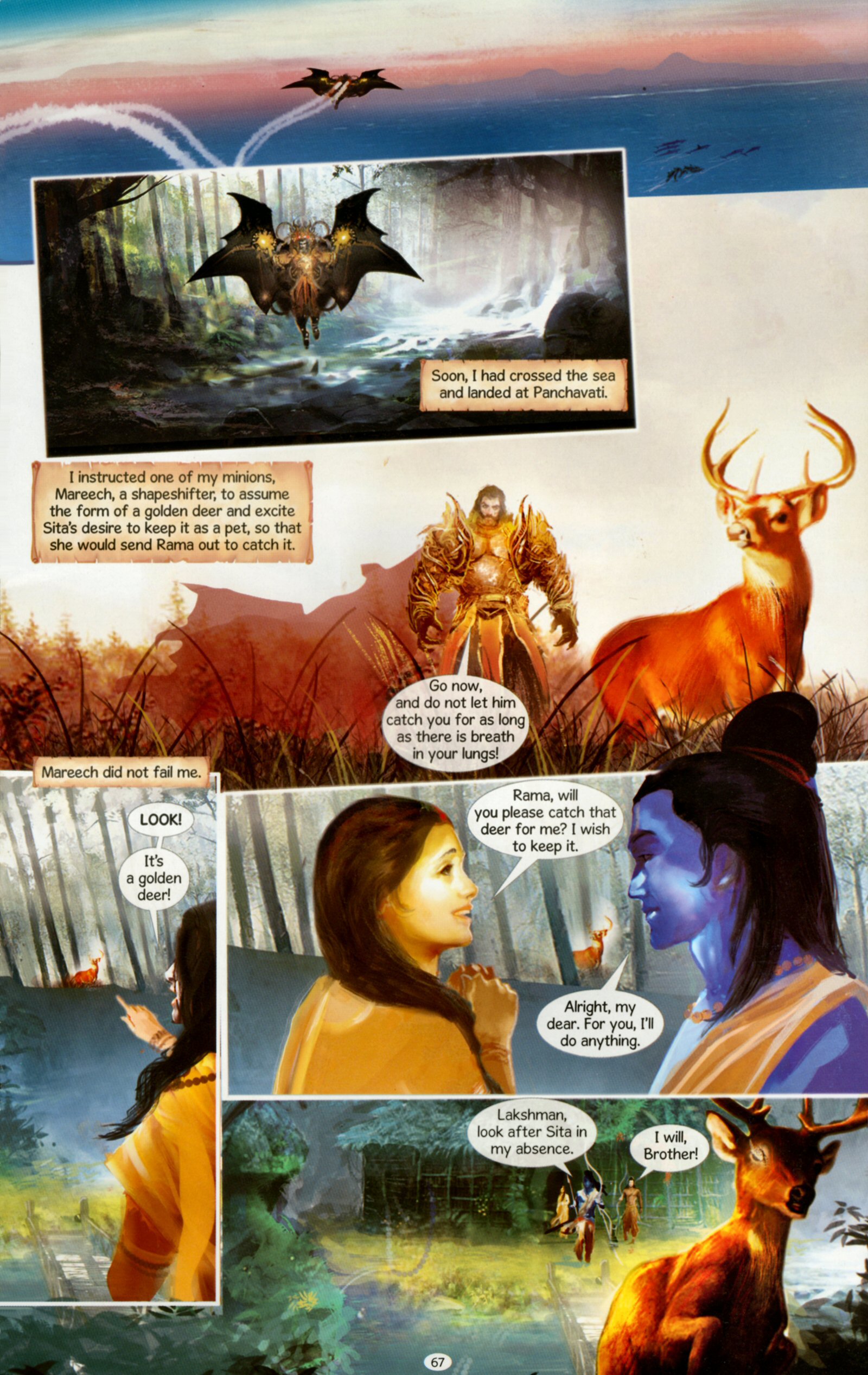 Read online Ravana: Roar of the Demon King comic -  Issue # Full - 70