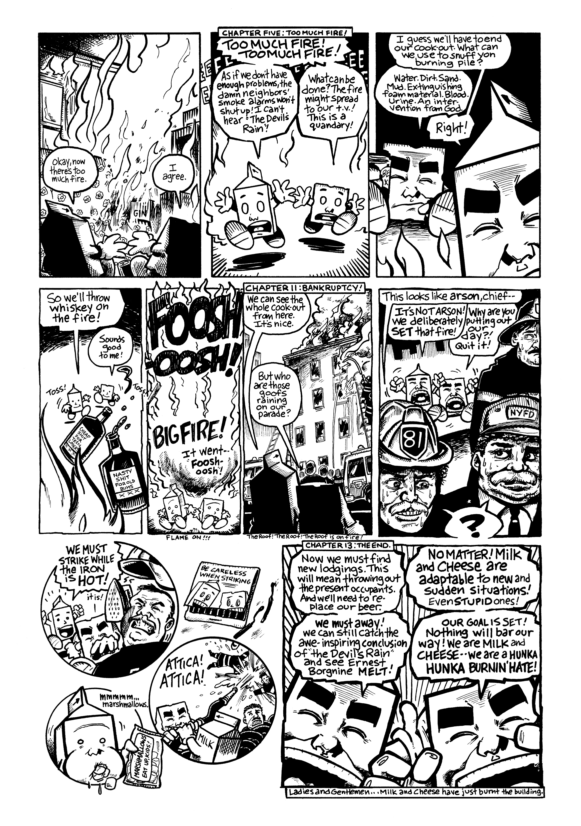 Read online Milk And Cheese: Dairy Products Gone Bad! comic -  Issue # Full - 124