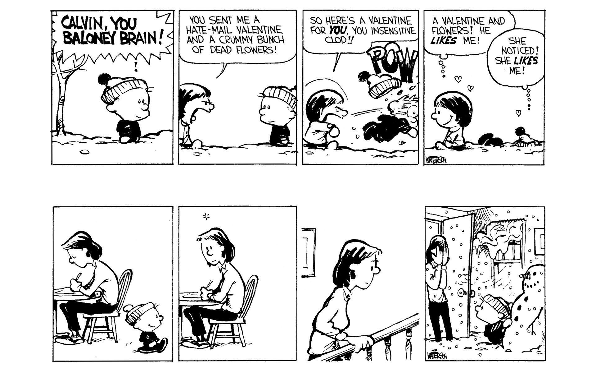 Read online Calvin and Hobbes comic -  Issue #1 - 56