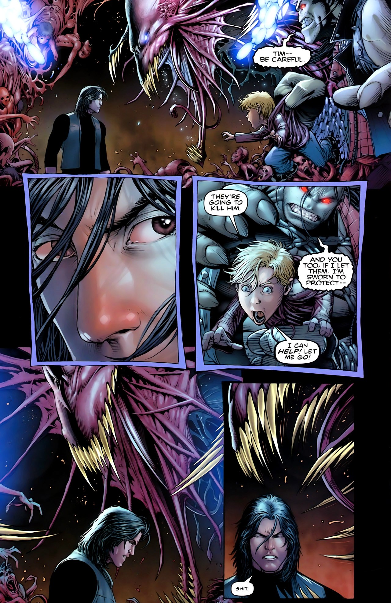 Read online The Darkness/Pitt comic -  Issue #3 - 11