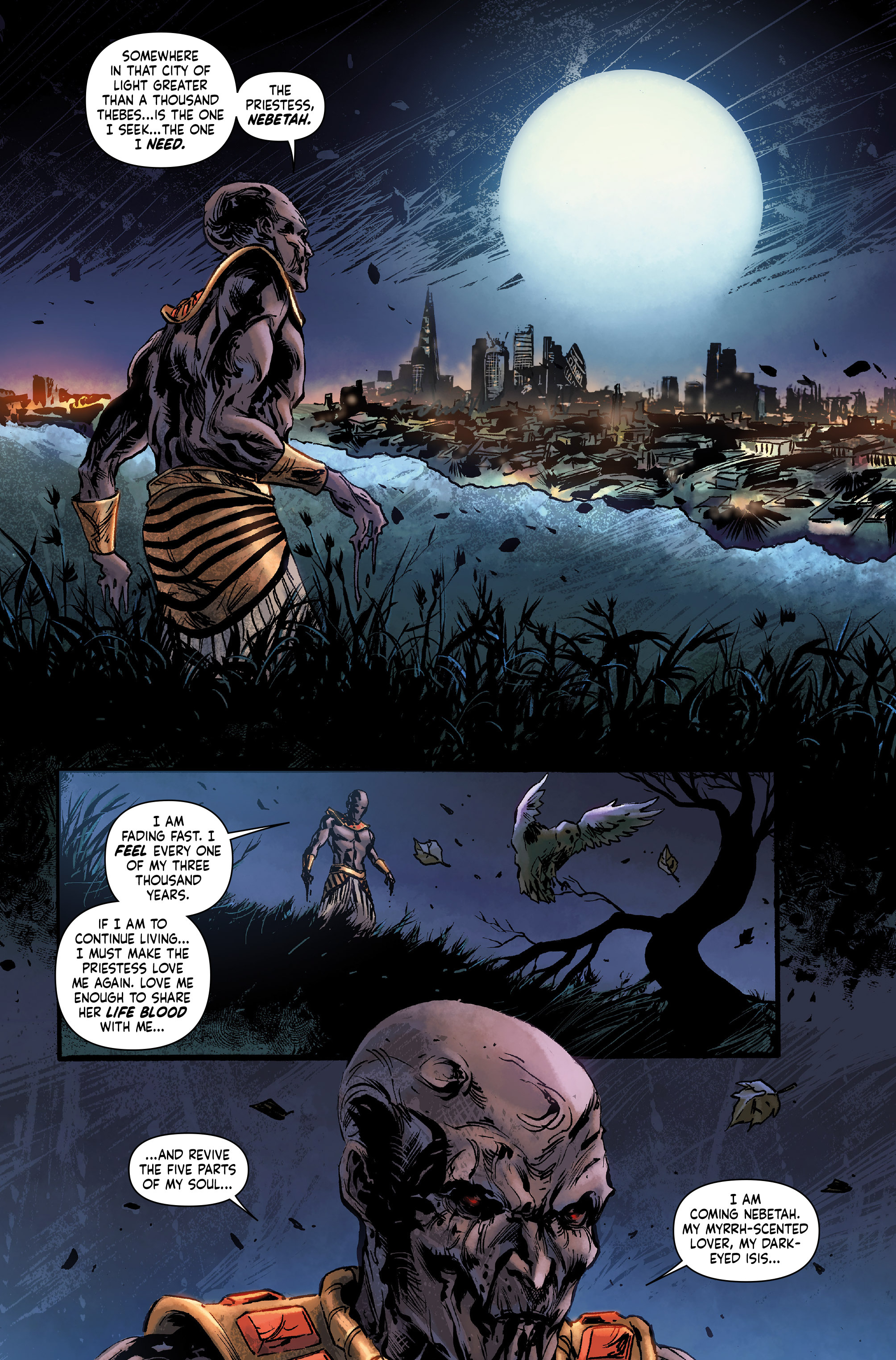 Read online The Mummy comic -  Issue #4 - 6