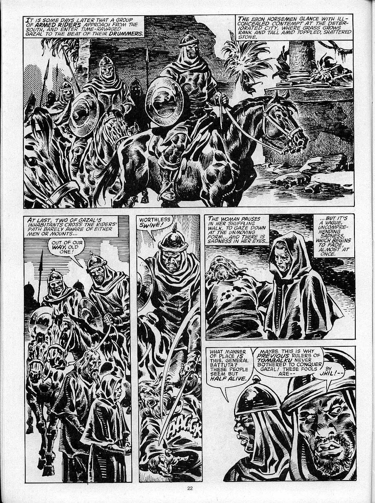 The Savage Sword Of Conan issue 204 - Page 24