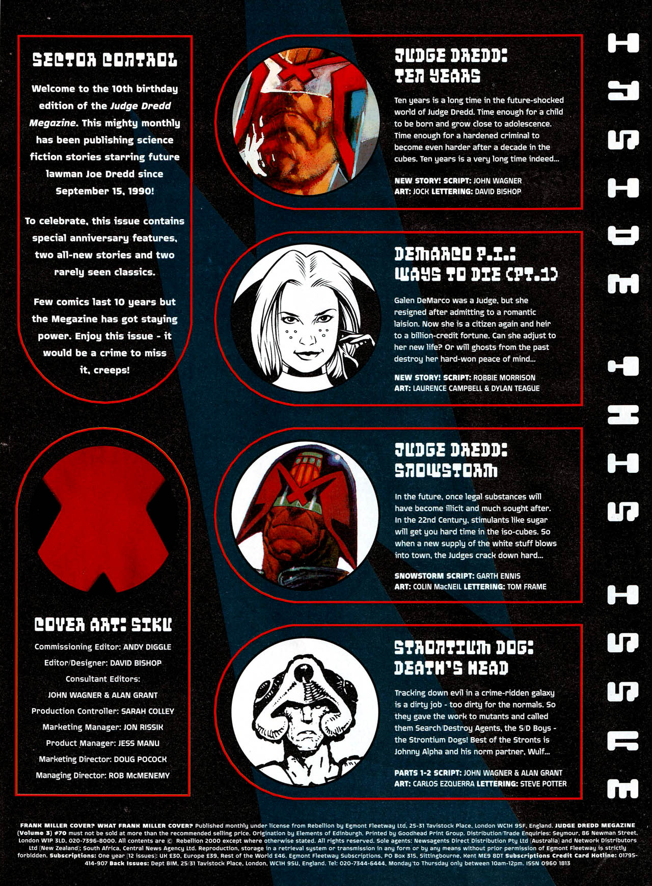 Read online Judge Dredd Megazine (vol. 3) comic -  Issue #70 - 2