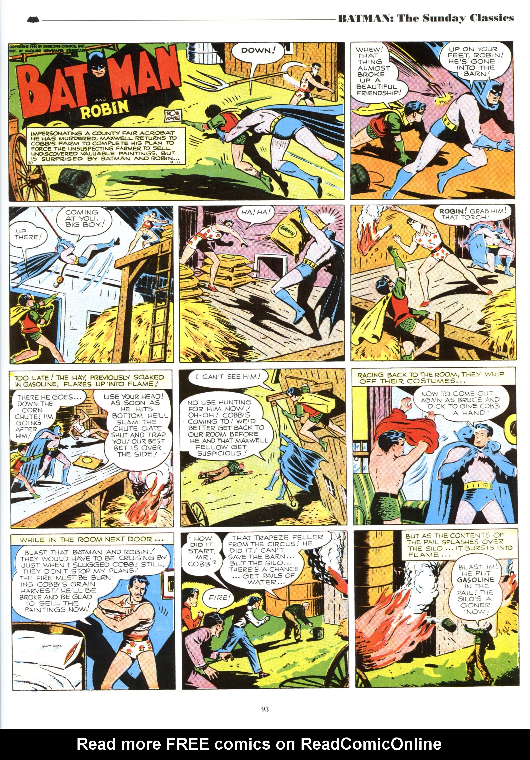 Read online Batman: The Sunday Classics comic -  Issue # TPB - 99