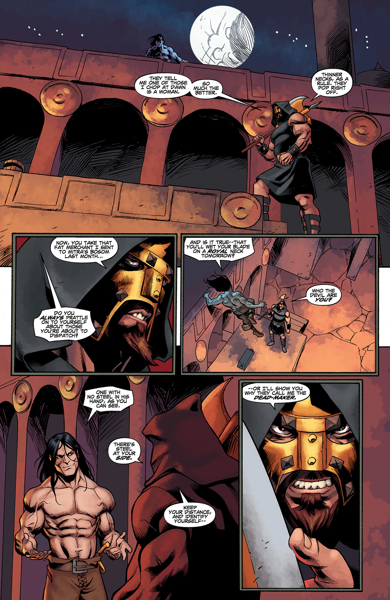 Read online Conan: Road of Kings comic -  Issue #5 - 21