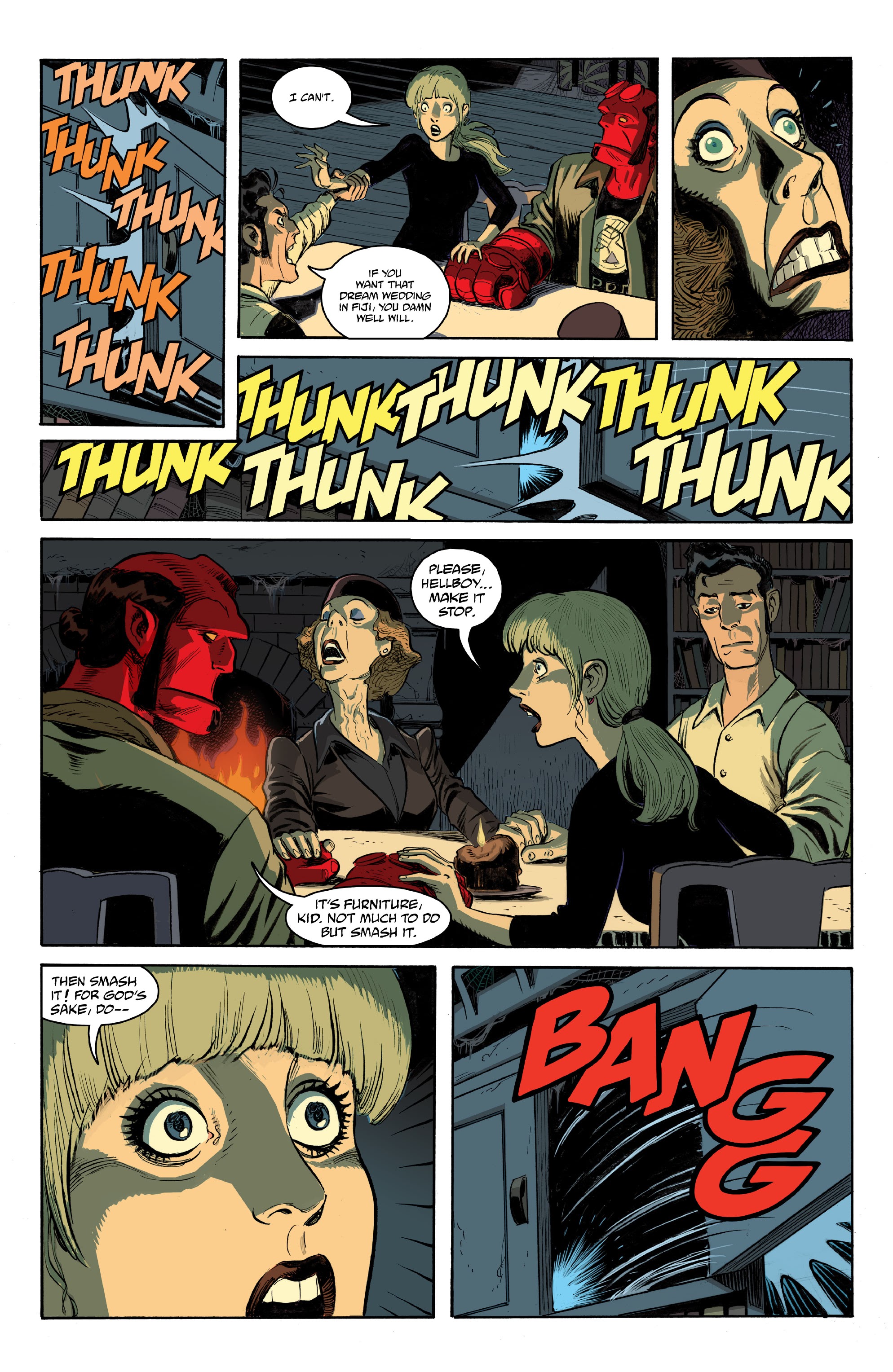 Read online Hellboy and the B.P.R.D.: The Secret of Chesbro House comic -  Issue #1 - 19