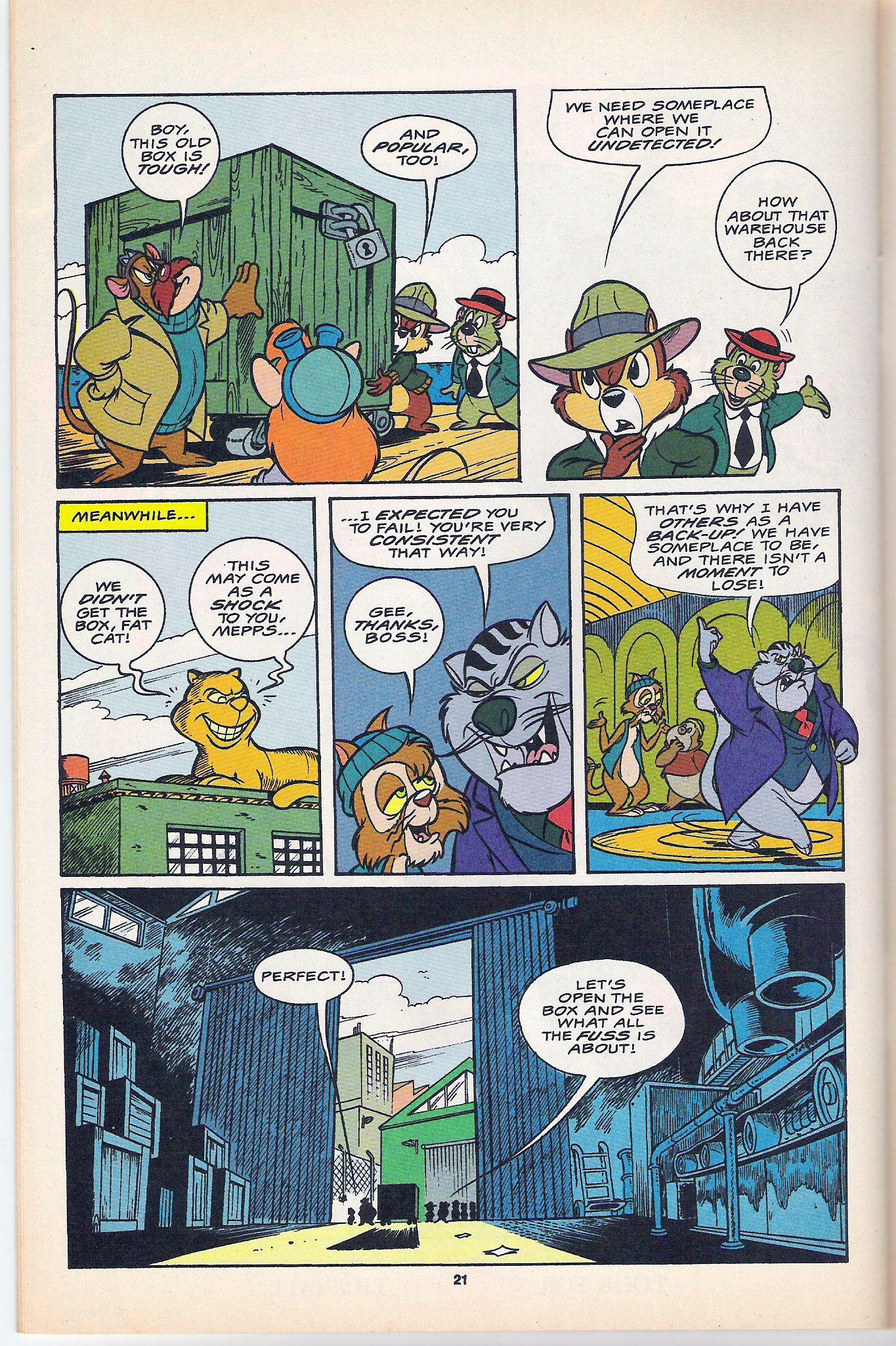 Read online Disney's Chip 'N Dale Rescue Rangers comic -  Issue #4 - 28