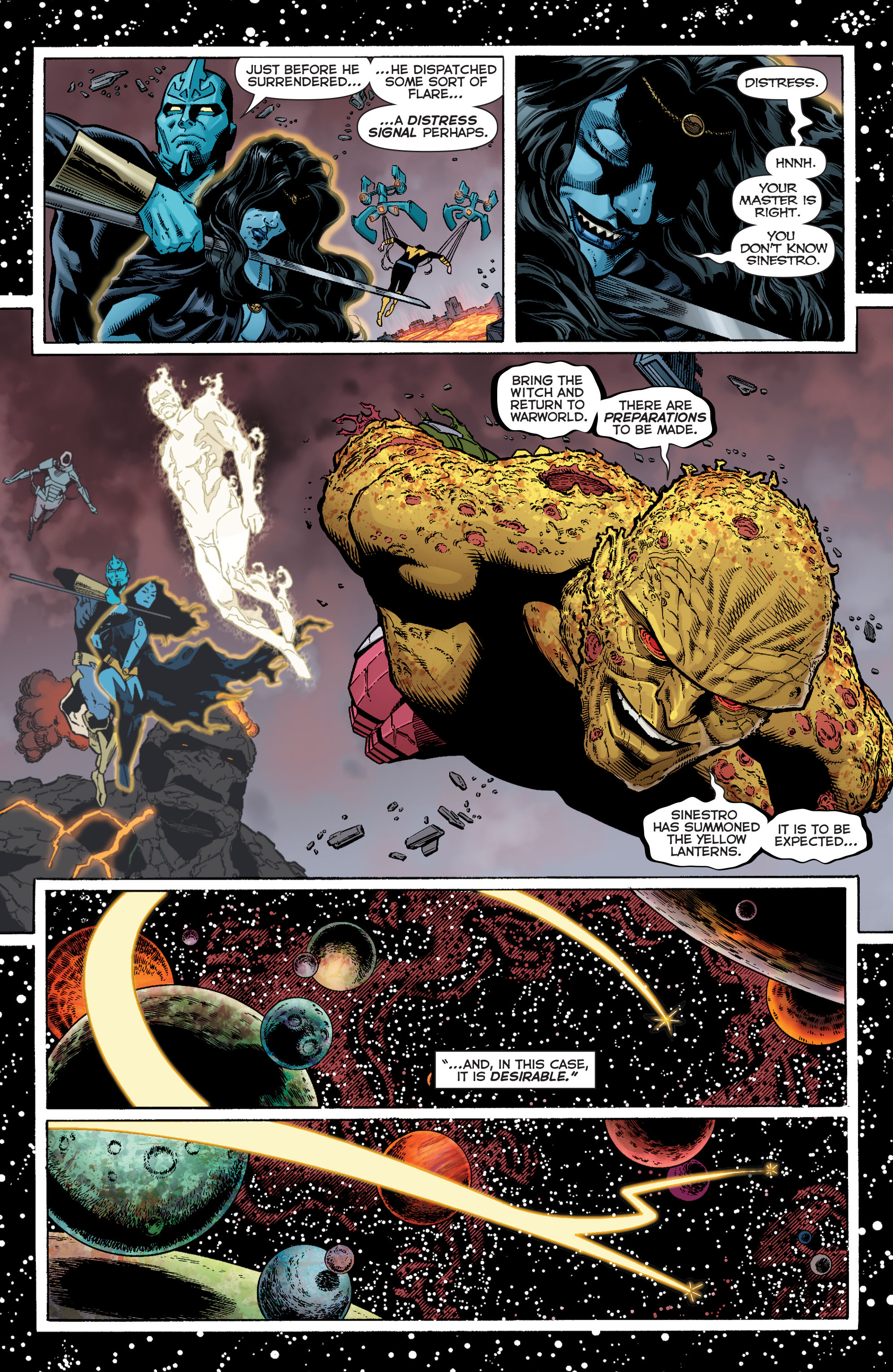 Read online Sinestro comic -  Issue #10 - 6