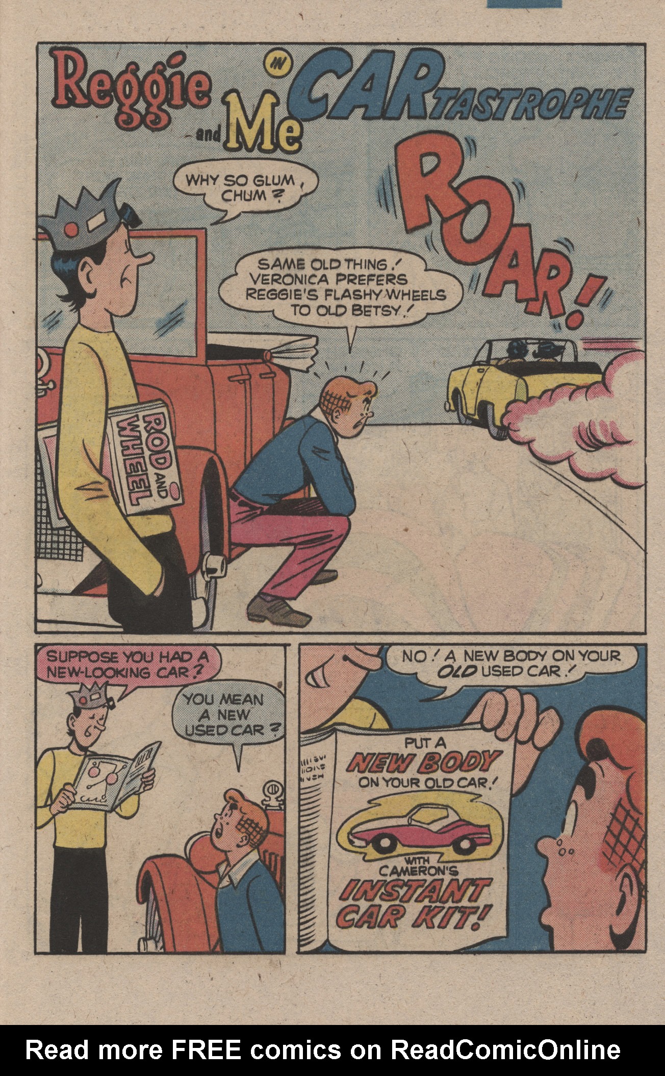 Read online Reggie and Me (1966) comic -  Issue #124 - 29