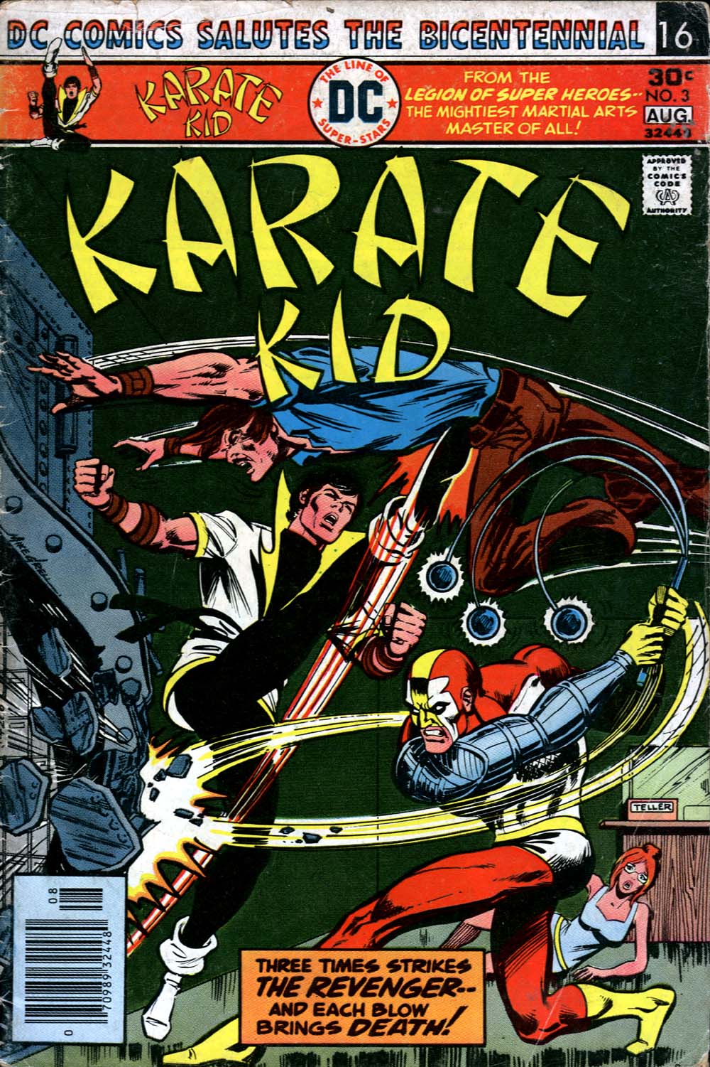 Read online Karate Kid comic -  Issue #3 - 1