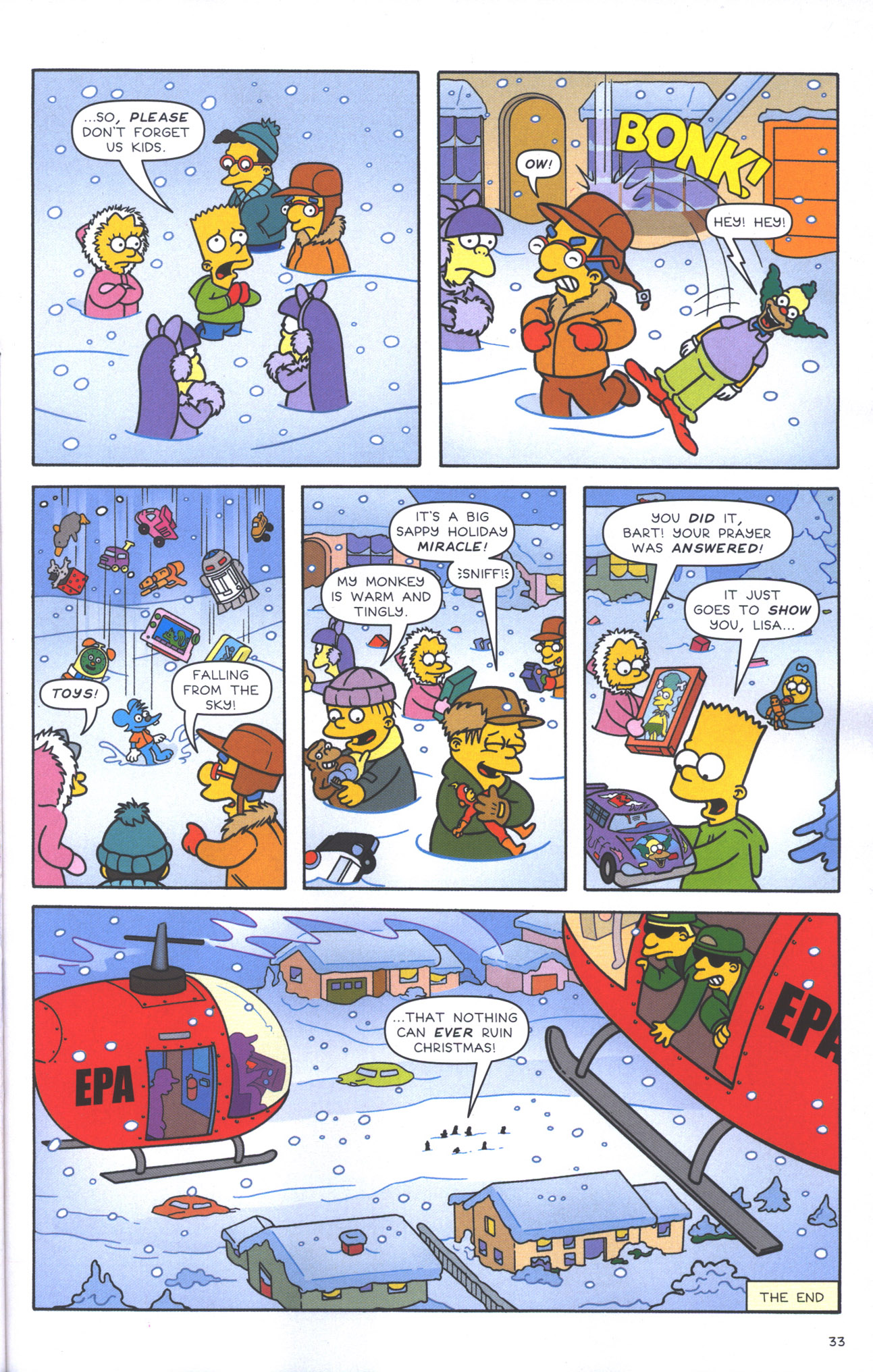 Read online The Simpsons Winter Wingding comic -  Issue #4 - 35