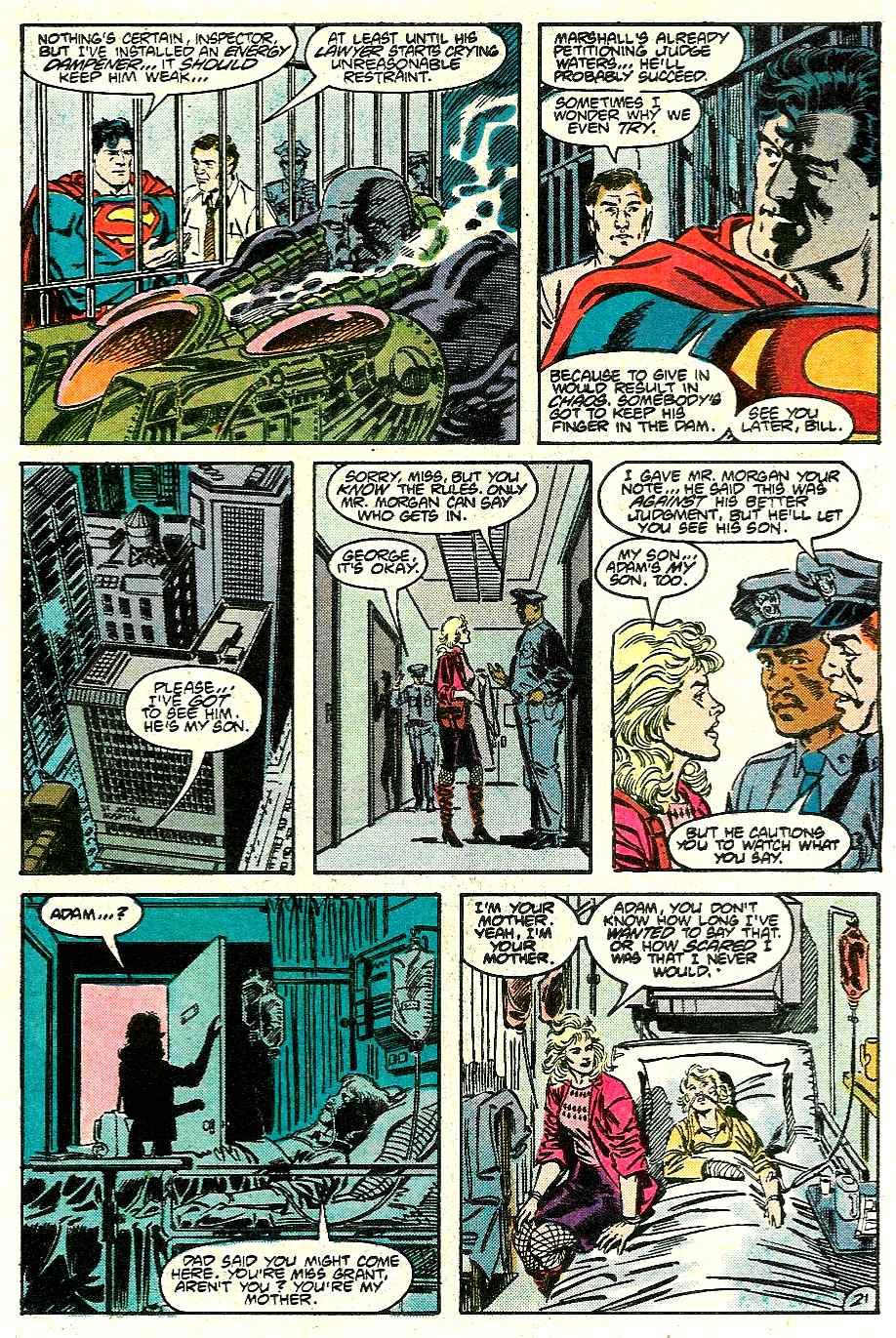 Read online Adventures of Superman (1987) comic -  Issue #429 - 21