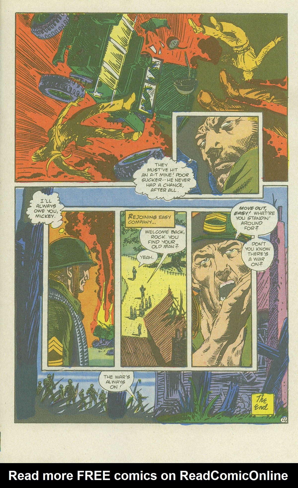 Read online Sgt. Rock comic -  Issue #419 - 29