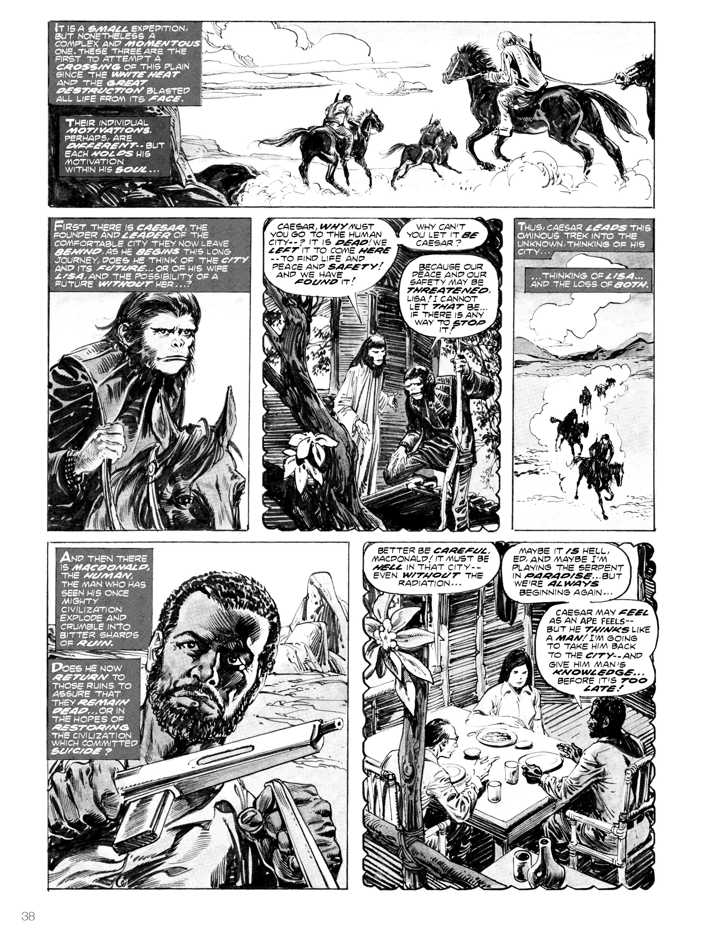 Read online Planet of the Apes: Archive comic -  Issue # TPB 4 (Part 1) - 35