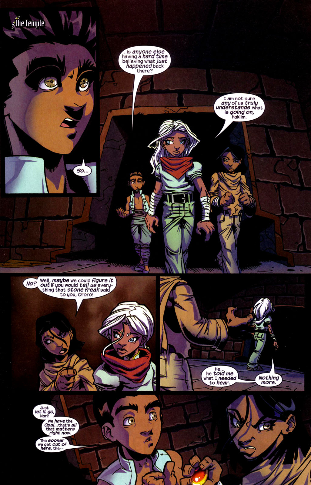 Read online Ororo: Before the Storm comic -  Issue #3 - 18