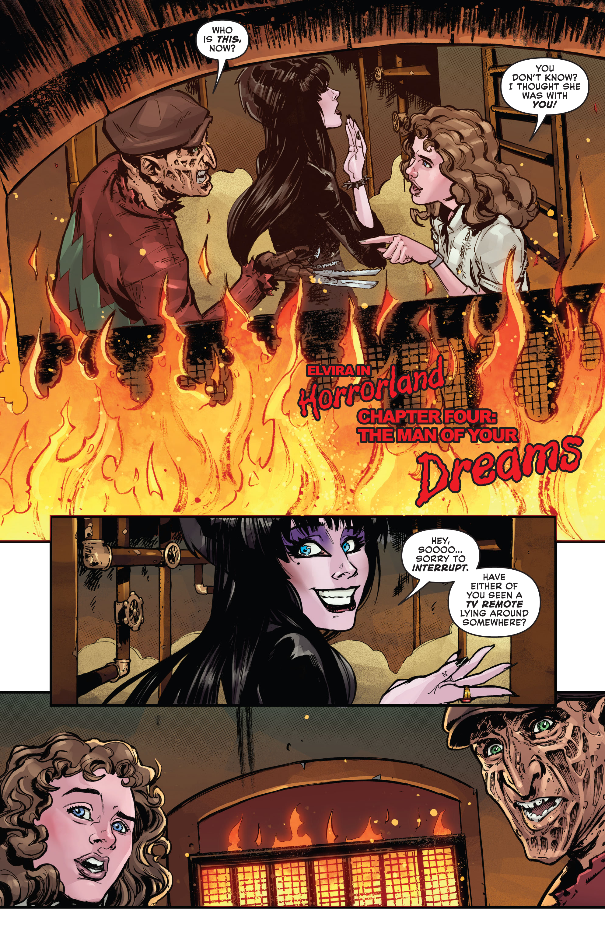 Read online Elvira in Horrorland comic -  Issue #4 - 6