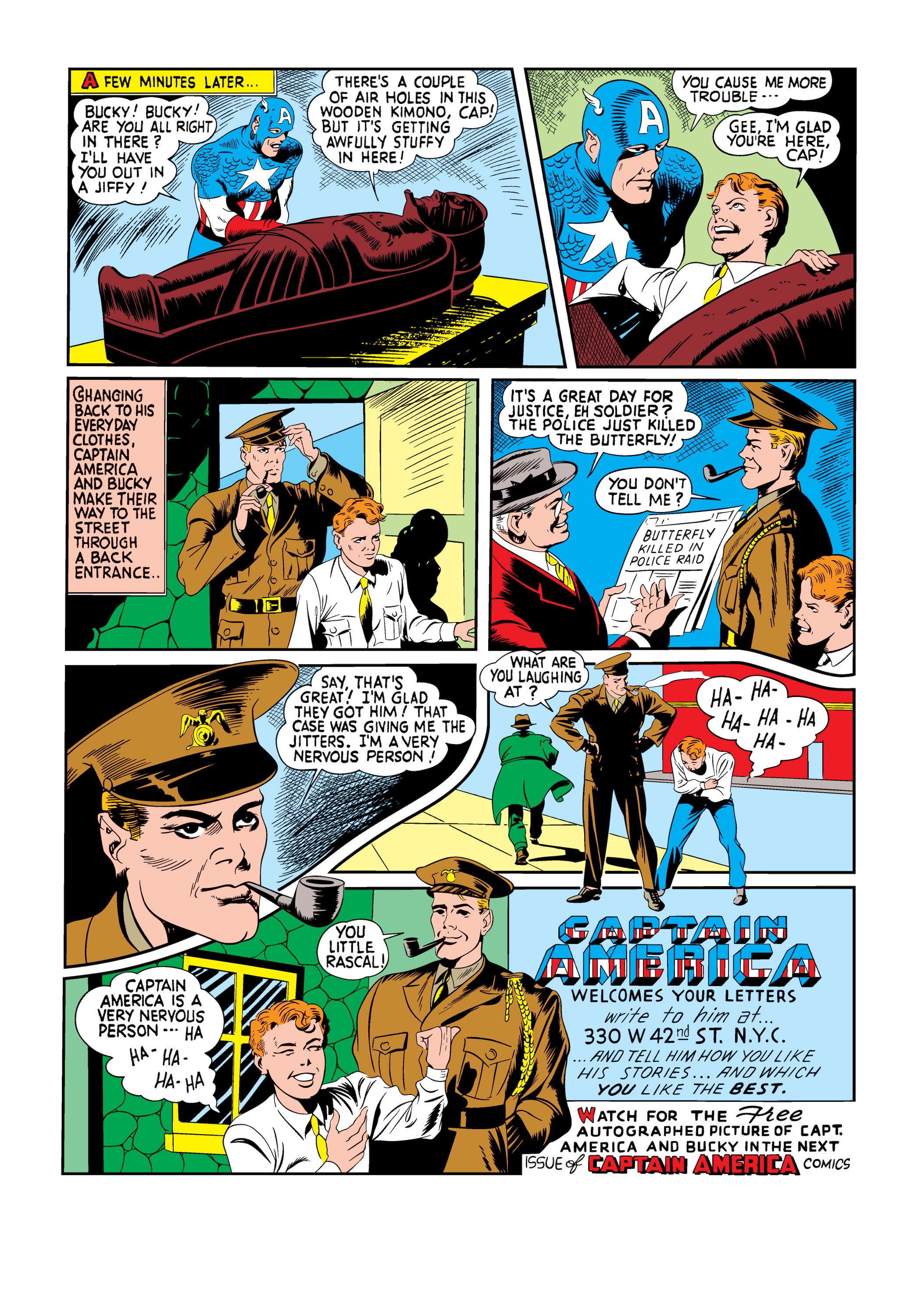 Read online Marvel Masterworks: Golden Age Captain America comic -  Issue # TPB 1 (Part 2) - 91