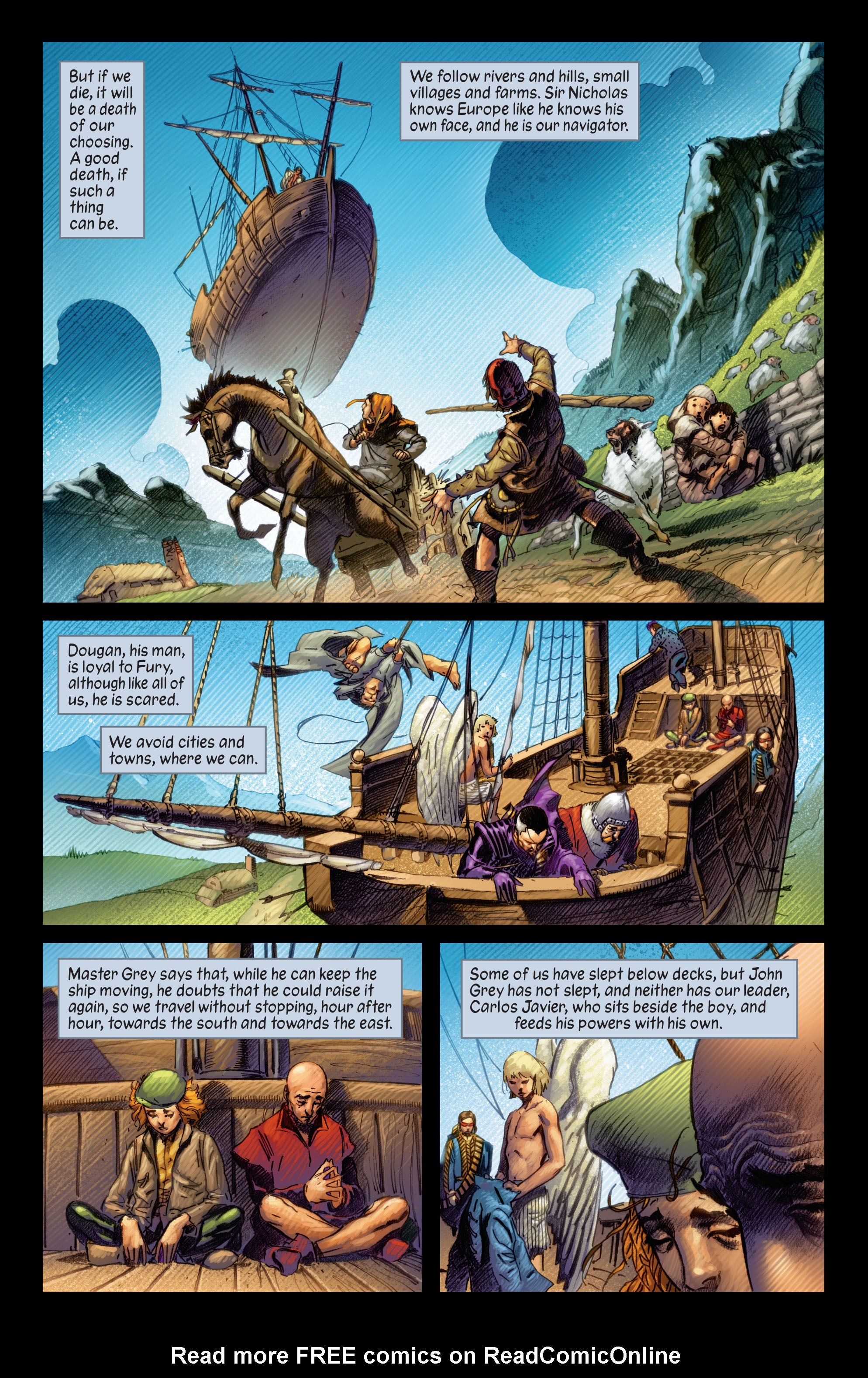 Read online Marvel 1602 comic -  Issue #6 - 8