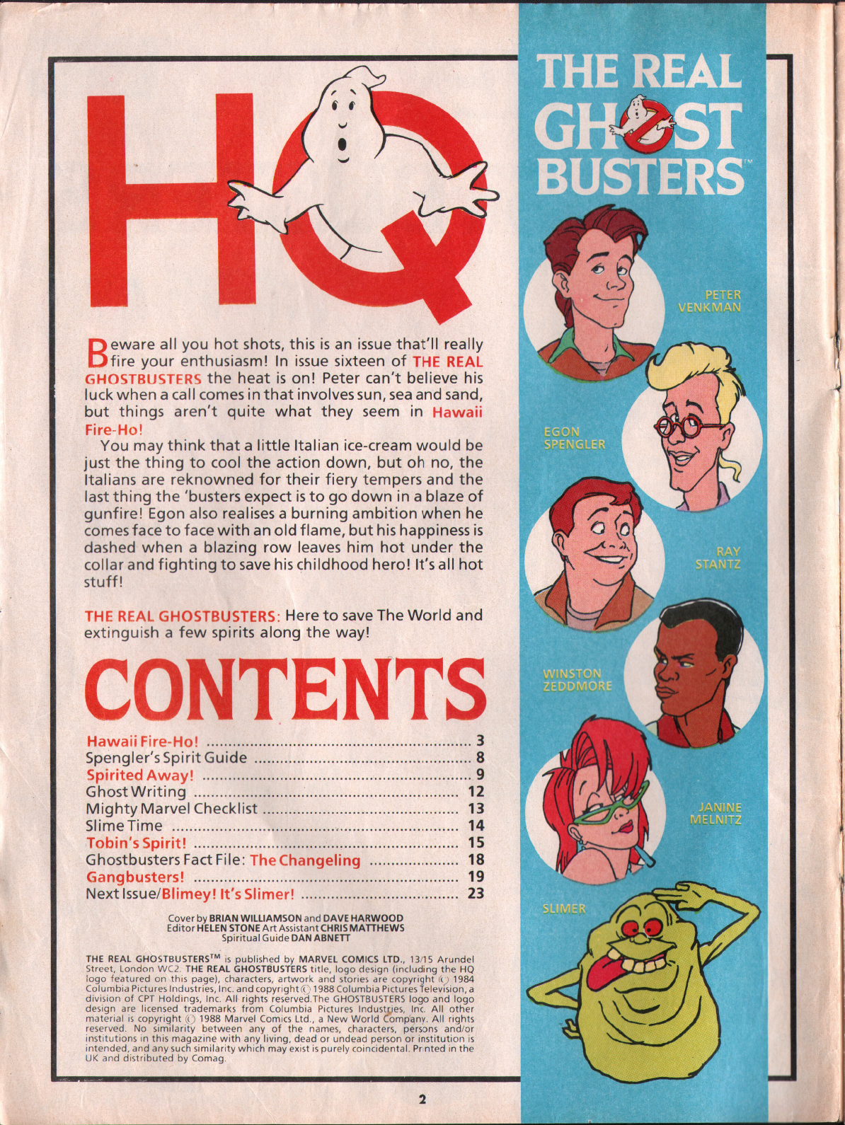 Read online The Real Ghostbusters comic -  Issue #16 - 2