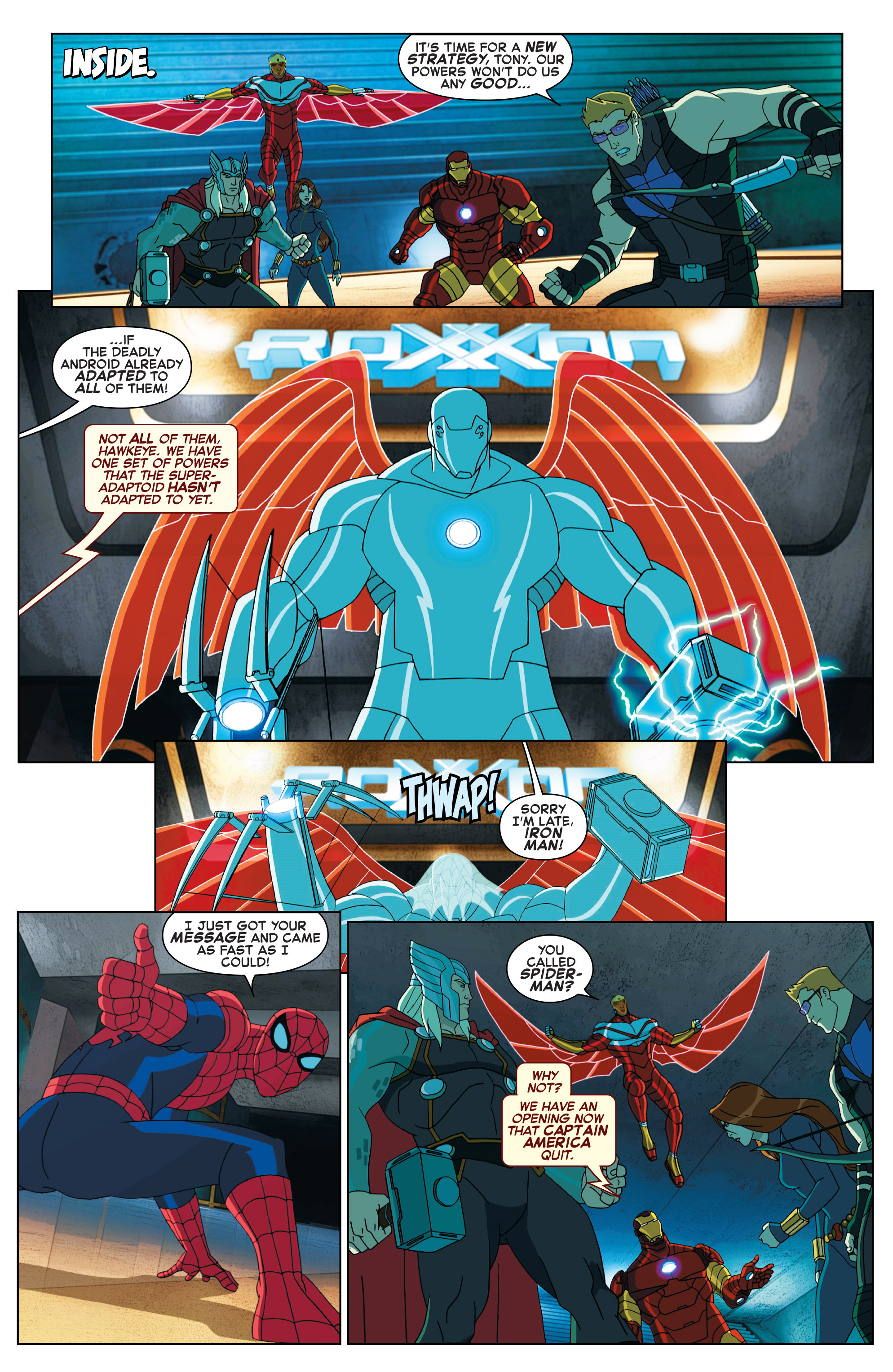 Read online Marvel Universe Avengers Assemble: Civil War comic -  Issue #2 - 3