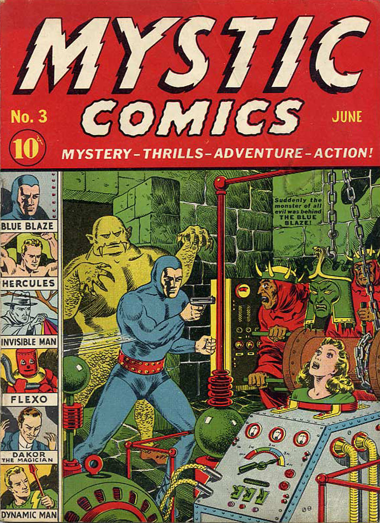 Read online Mystic Comics comic -  Issue #3 - 1