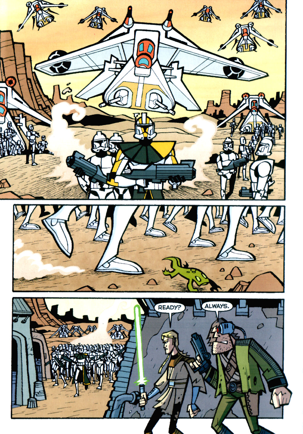 Read online Star Wars: Clone Wars Adventures comic -  Issue # TPB 5 - 92
