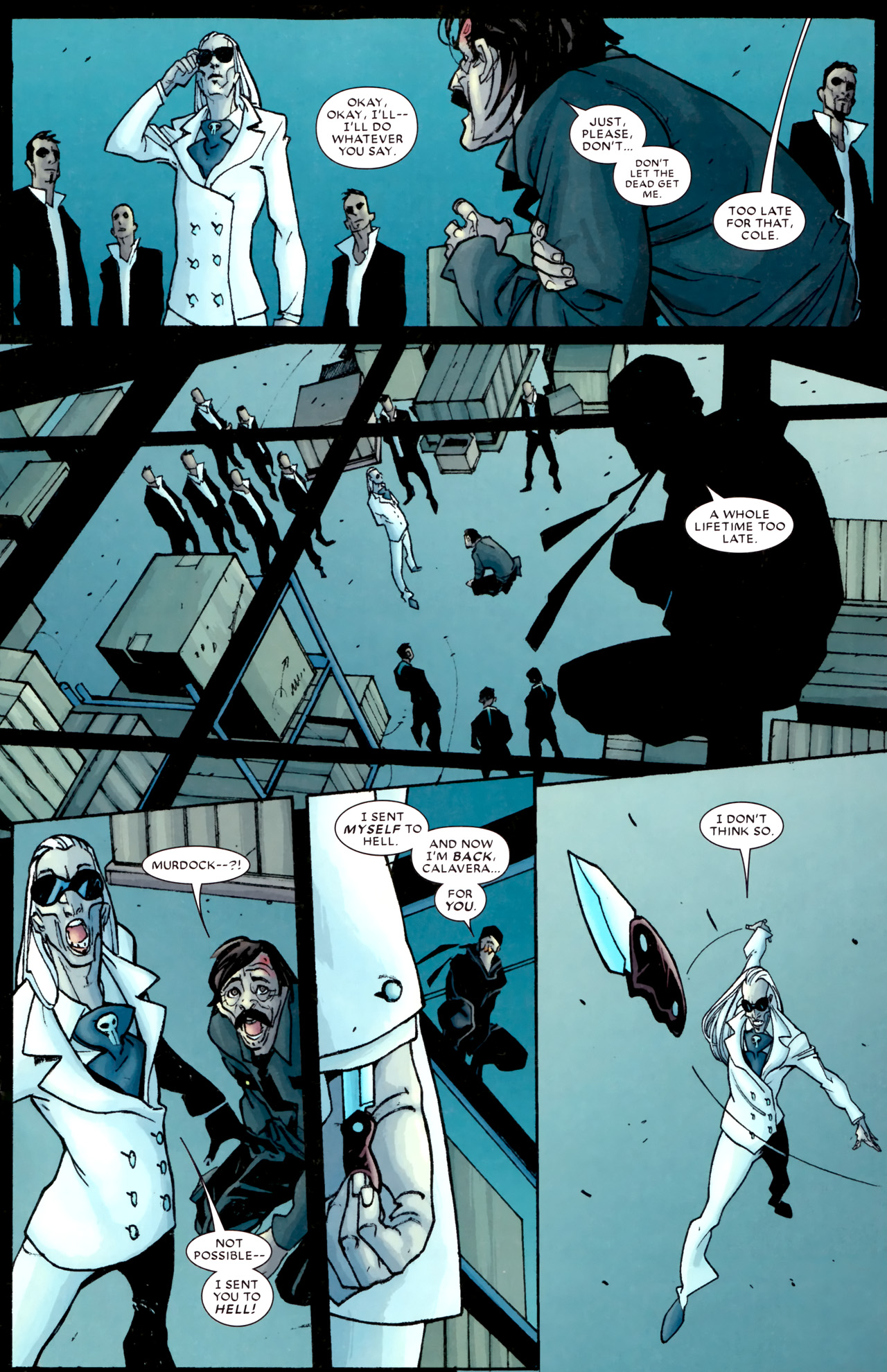 Read online Daredevil: Reborn comic -  Issue #4 - 13