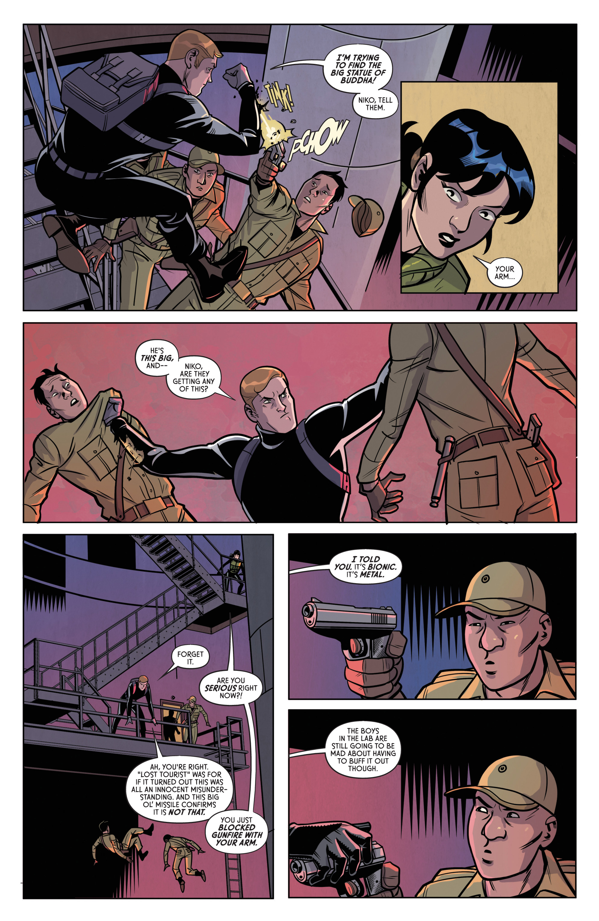 Read online The Six Million Dollar Man comic -  Issue #1 - 18