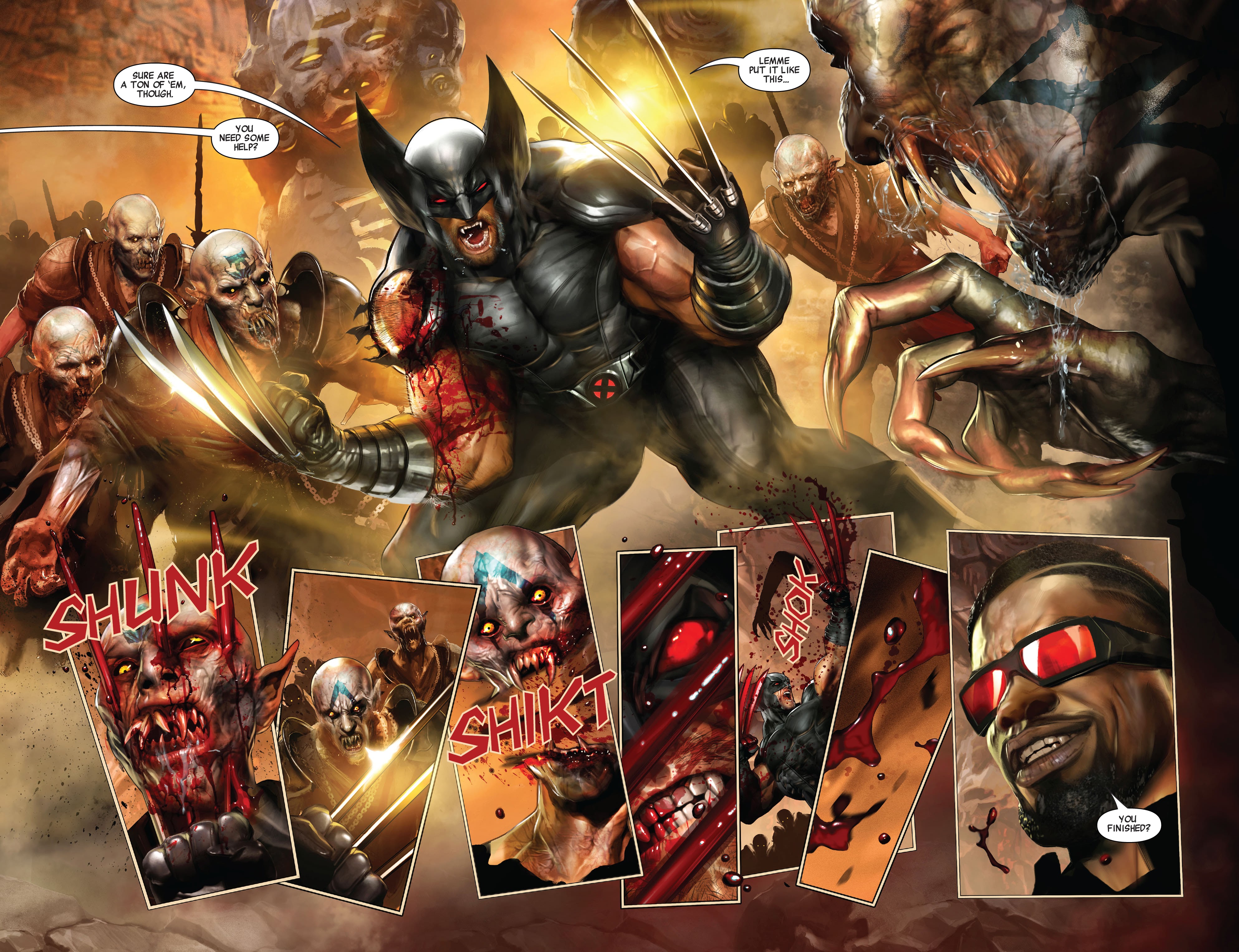 Read online Blade by Marc Guggenheim: The Complete Collection comic -  Issue # TPB (Part 3) - 85