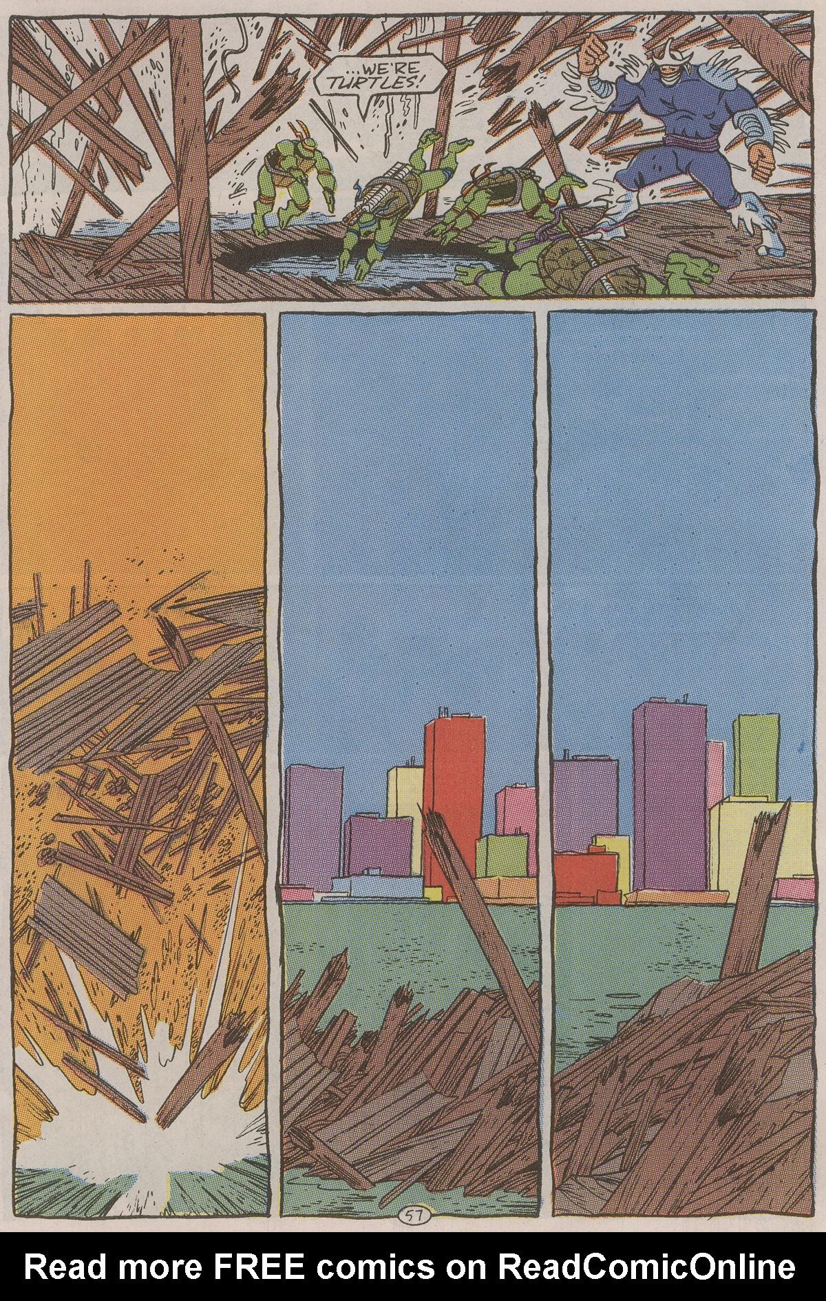 Read online Teenage Mutant Ninja Turtles II: The Secret of the Ooze Official Movie Adaptation comic -  Issue # Full - 58