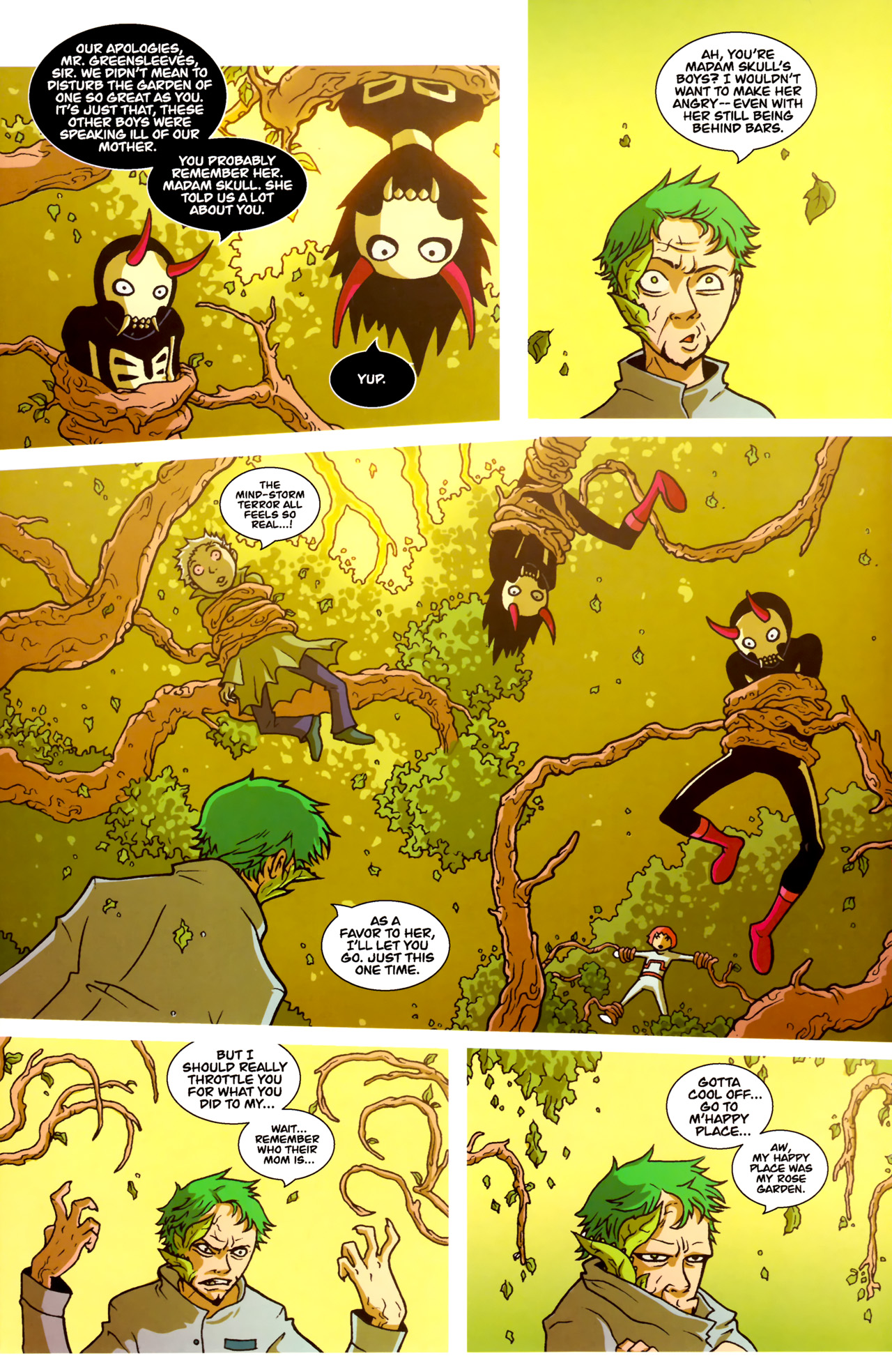 Read online Gladstone's School for World Conquerors (2011) comic -  Issue #1 - 31