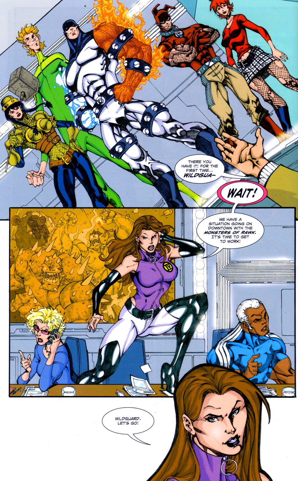 Read online Wildguard: Casting Call comic -  Issue #6 - 26