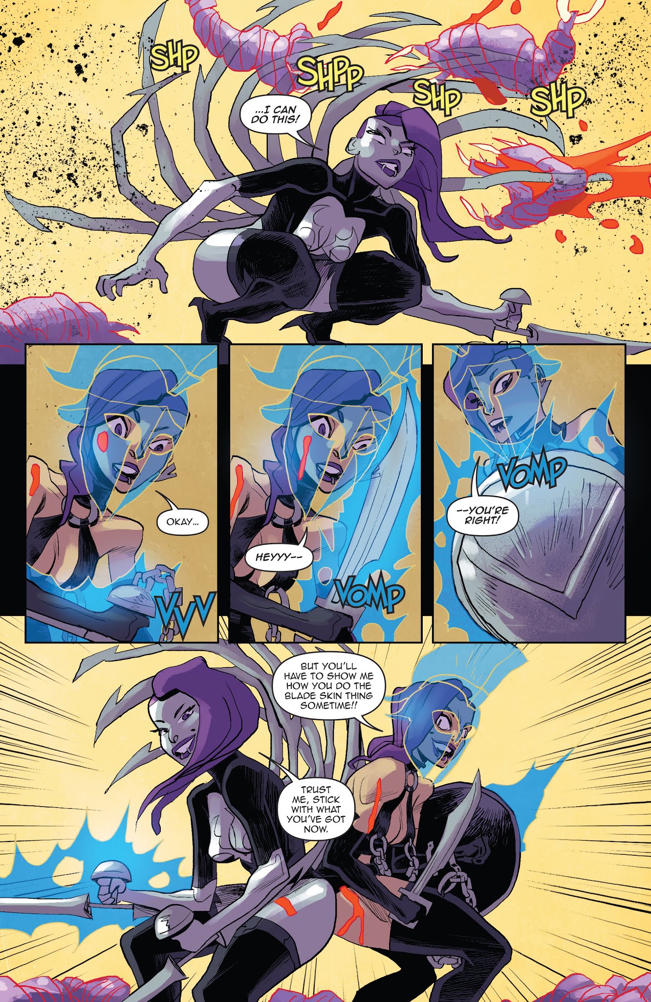 Read online Vampblade Season 3 comic -  Issue #3 - 12