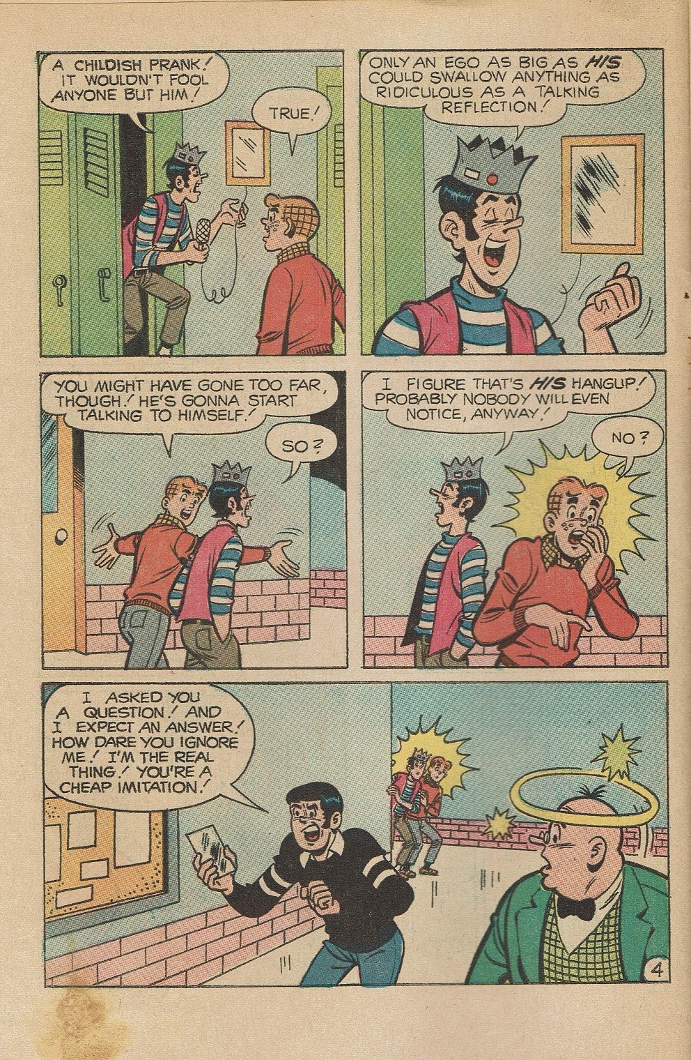 Read online Reggie and Me (1966) comic -  Issue #40 - 6